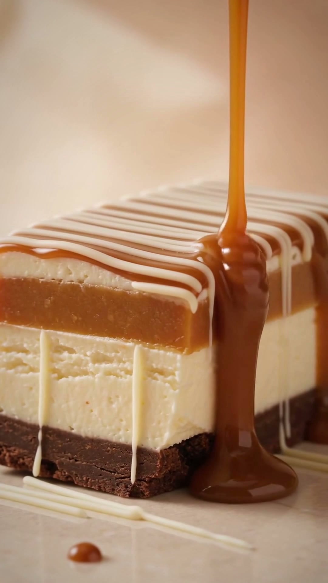 Darrell Lea / Kards & Kandy Facebook ad: Darrell Lea Caramel Snow, layers of chocolate, smooth…