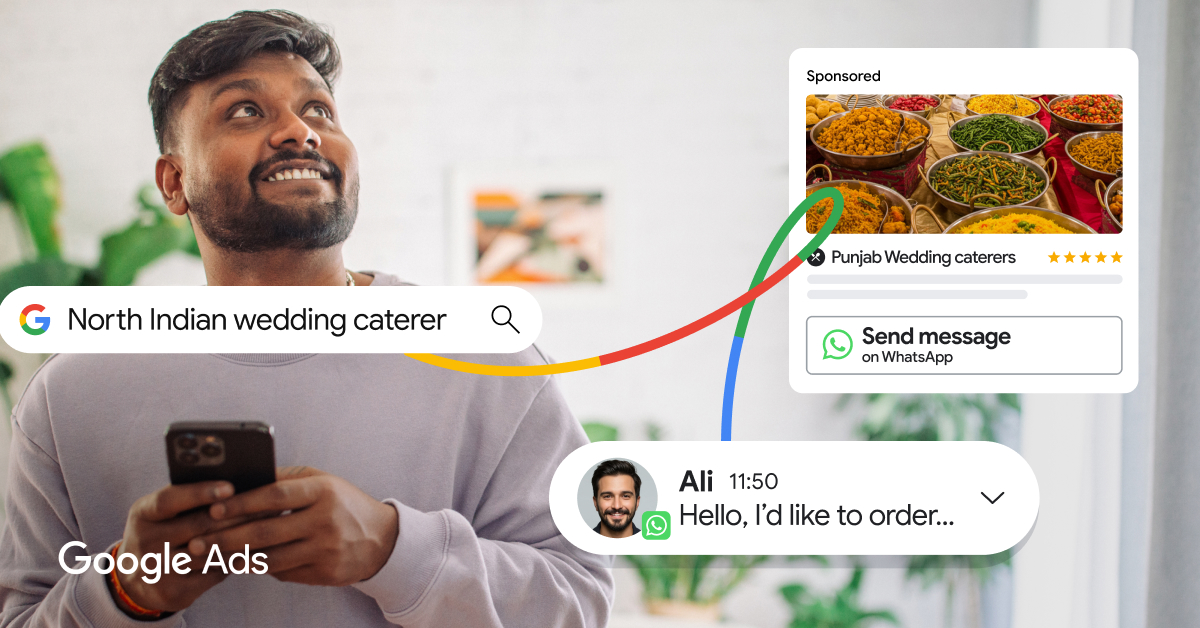 Google Ads Facebook ad