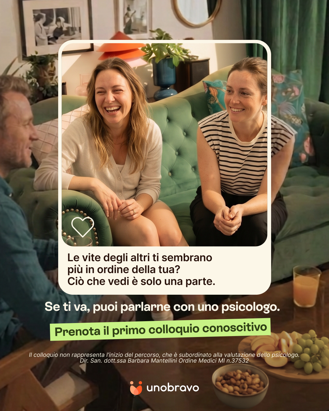 Unobravo Facebook ad