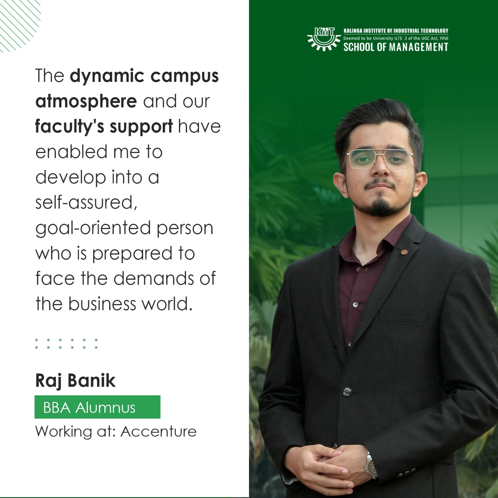 KIIT School of Management - KSOM Facebook ad