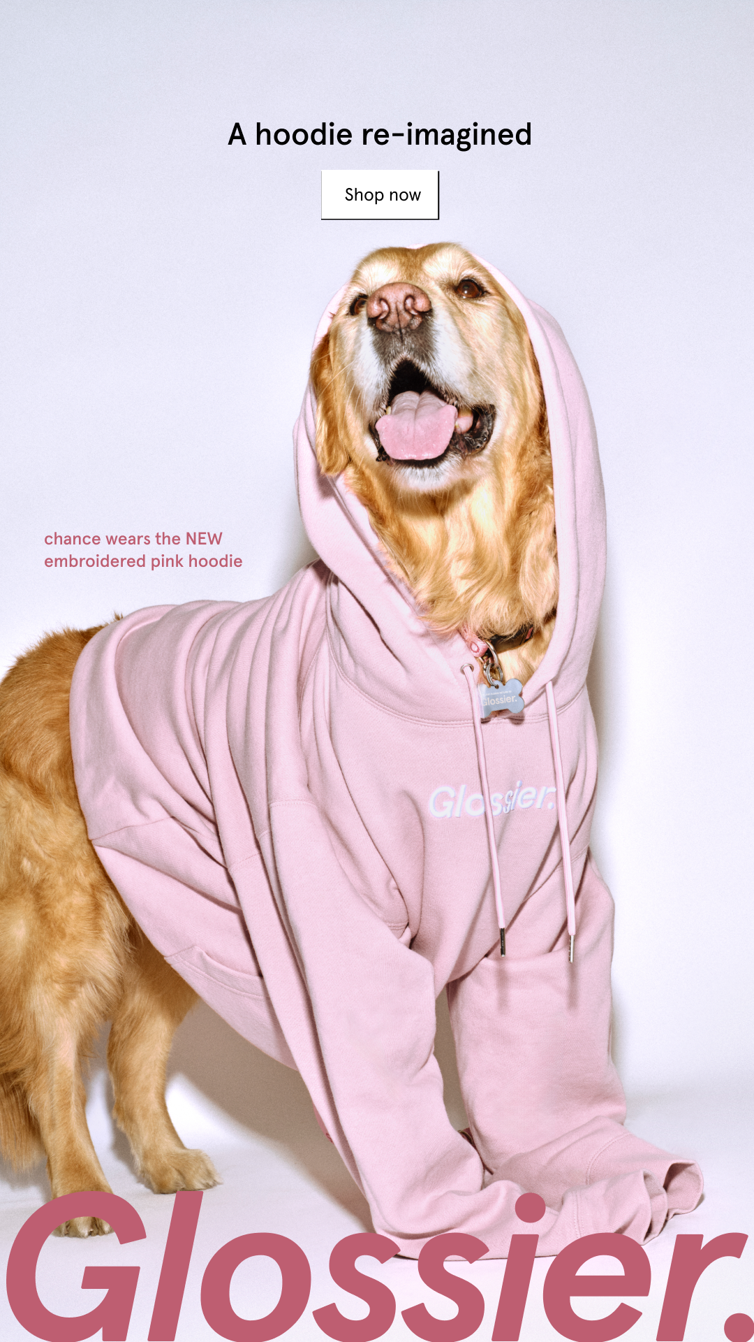 Glossier Facebook ad