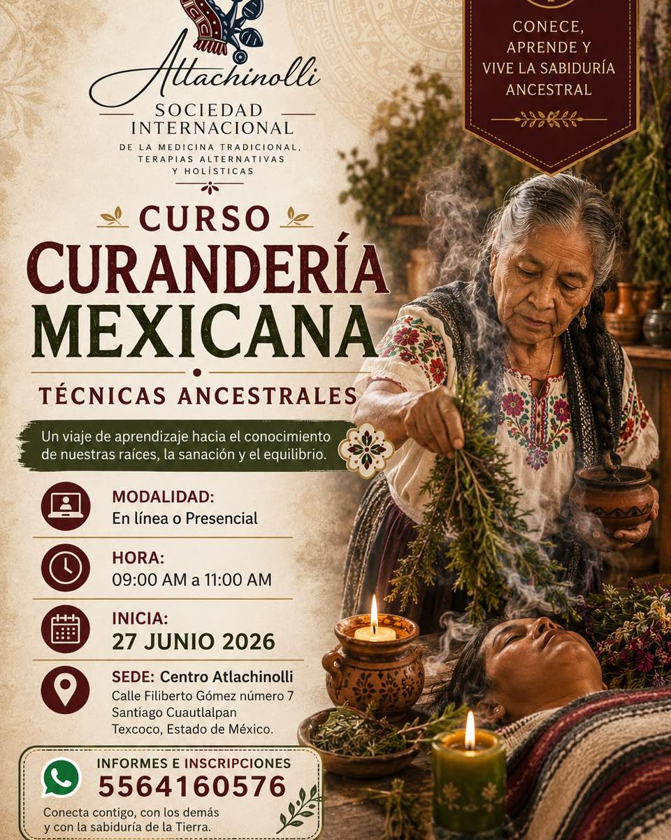Centro Atlachinolli Texcoco Facebook ad: CURSO