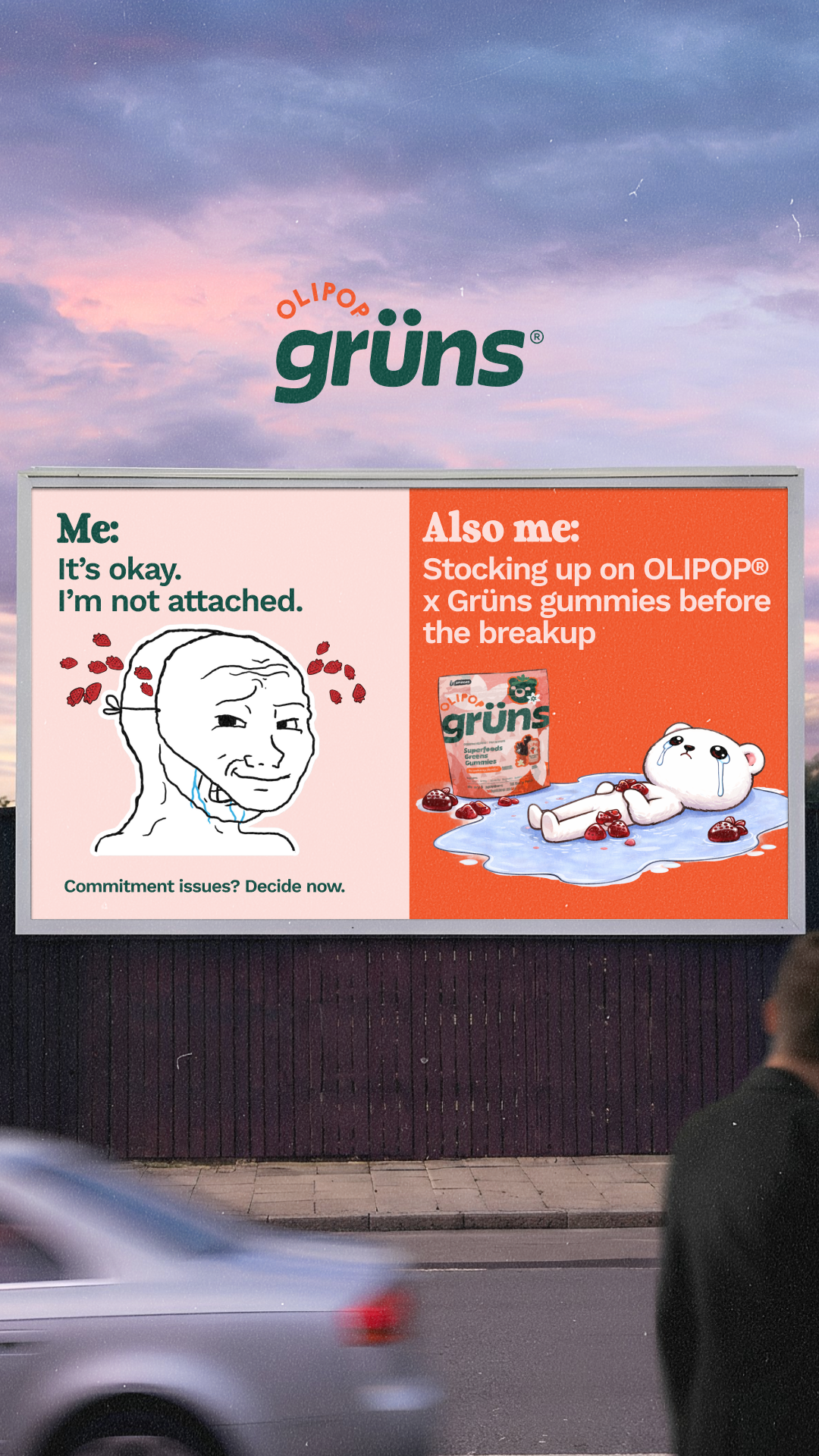 Grüns Facebook ad