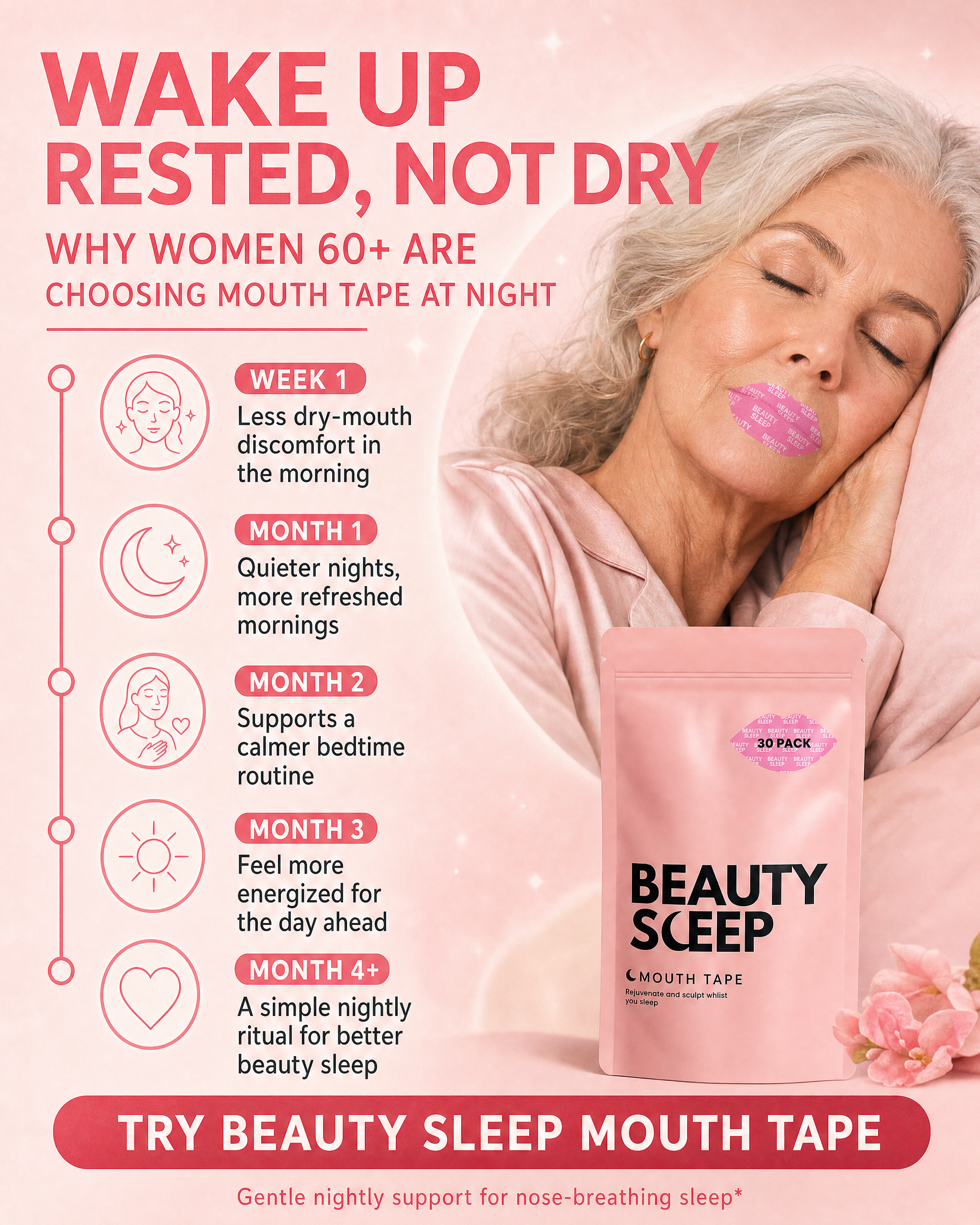 Beauty Sleep Facebook ad