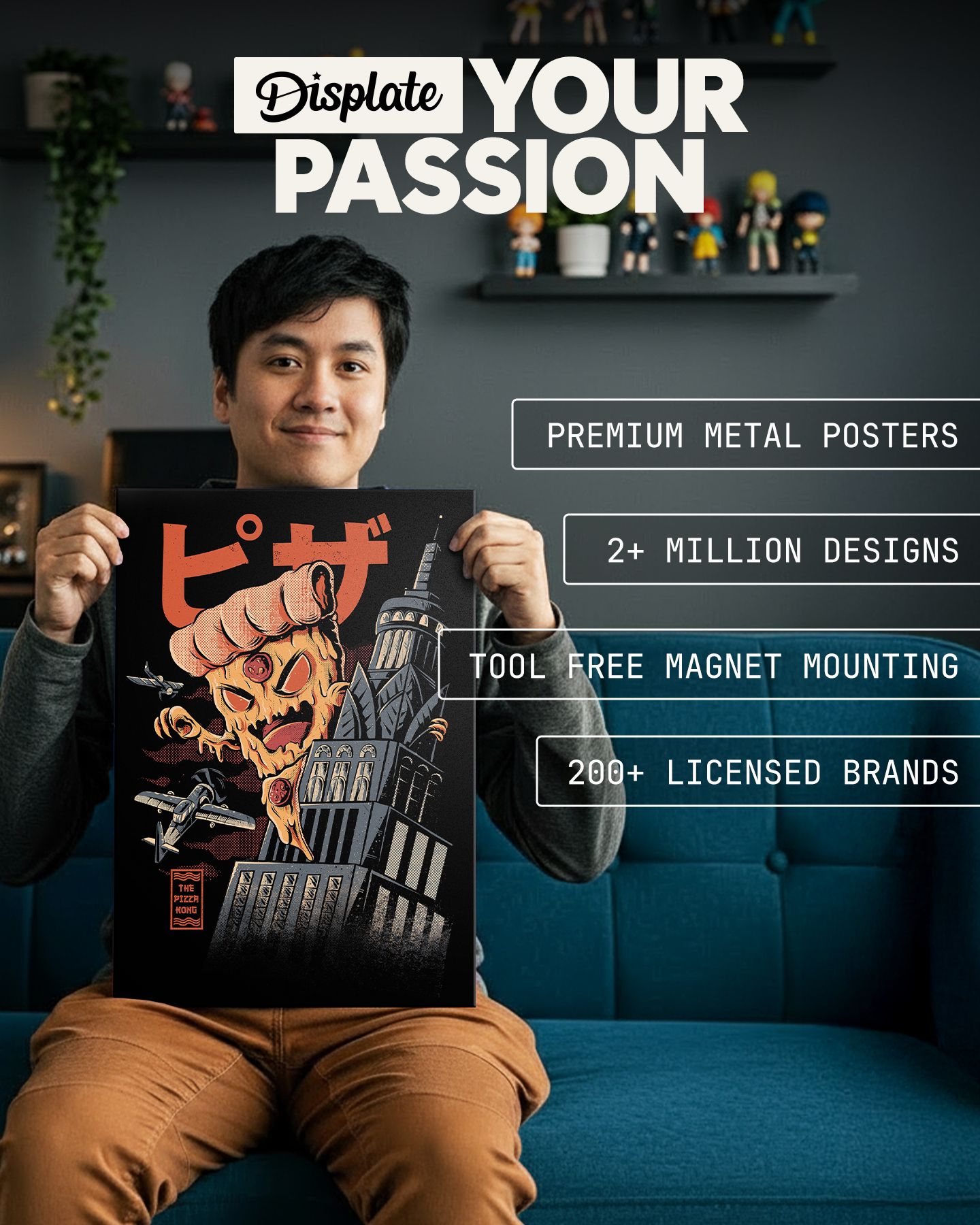 Displate Facebook ad