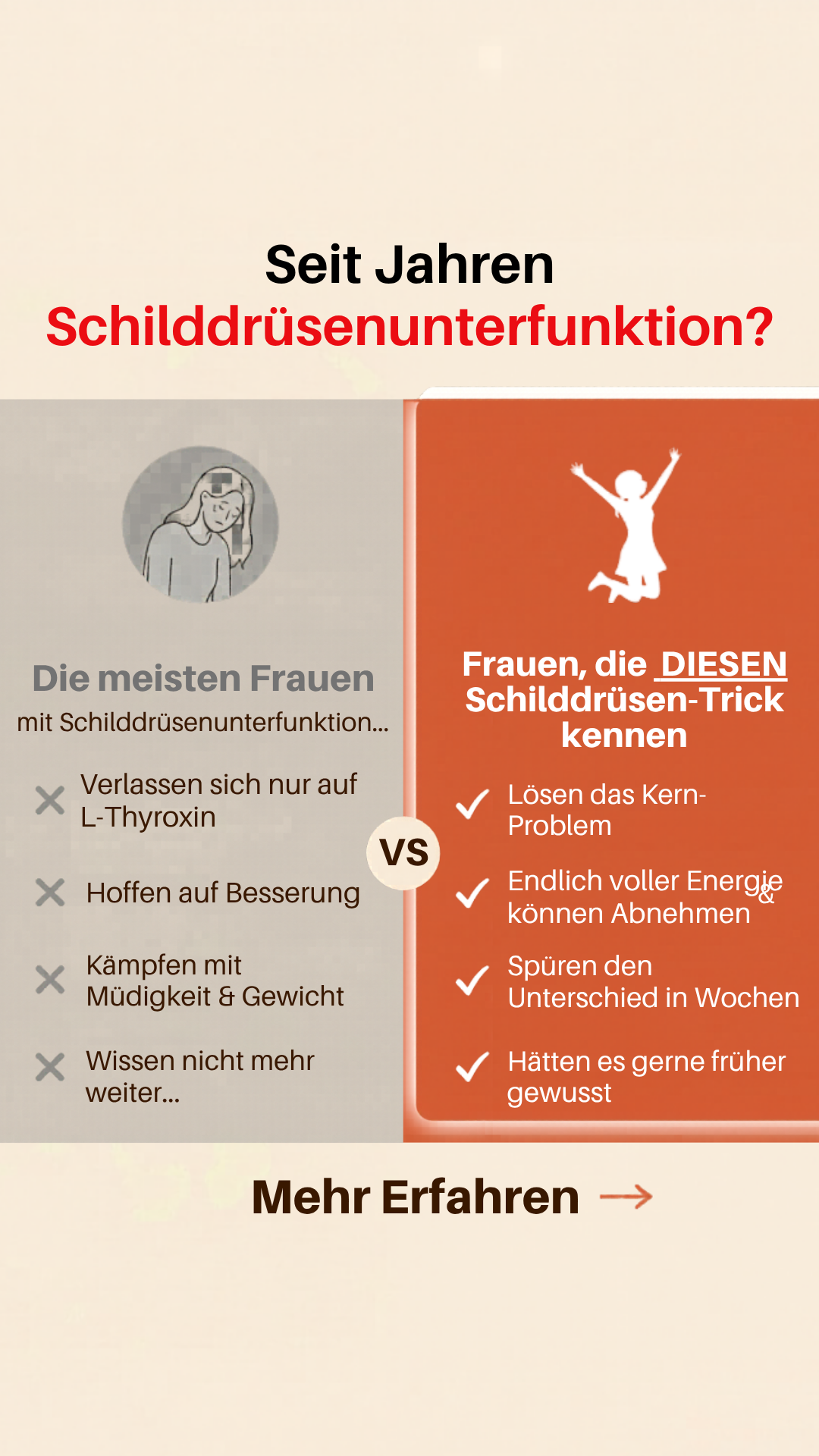 Mission Schilddrüse Facebook ad