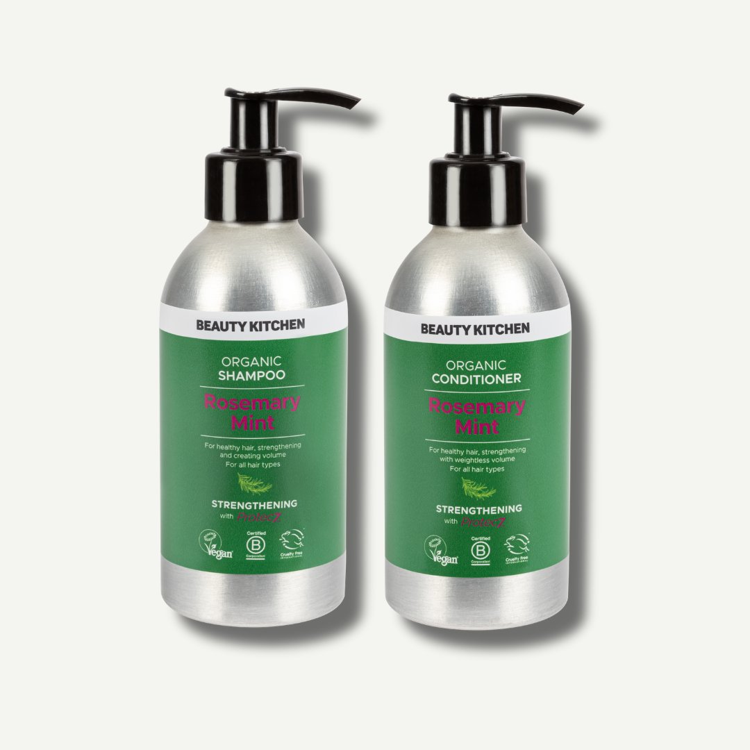 Beauty Kitchen Facebook ad: The natural way to healthier, stronger hair for…
