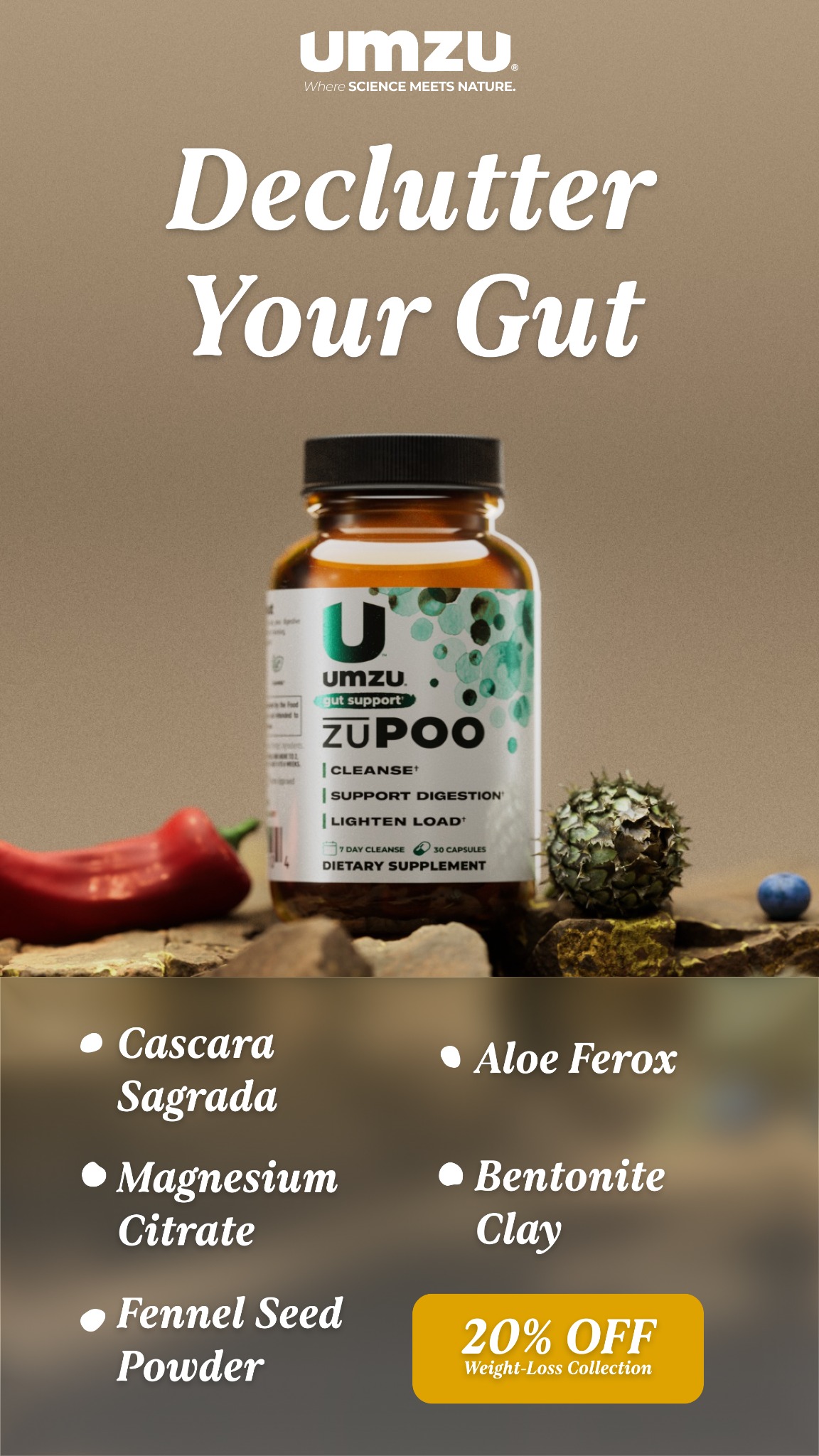 UMZU Facebook ad