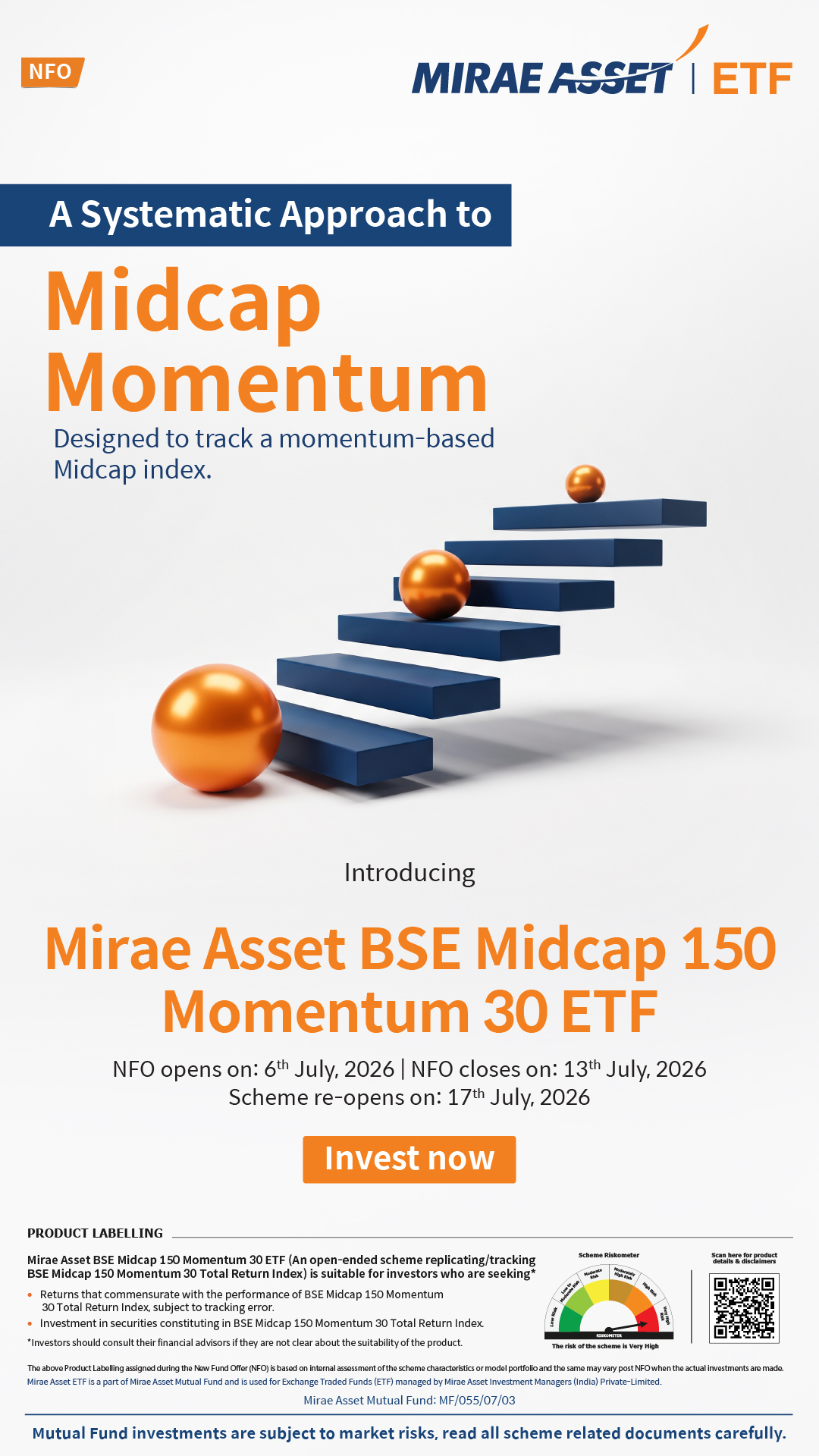 Mirae Asset India Facebook ad