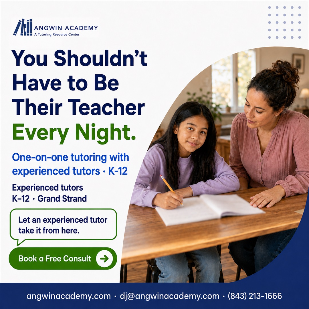 Angwin Academy Inc. Facebook ad: Prevent the Summer Slide