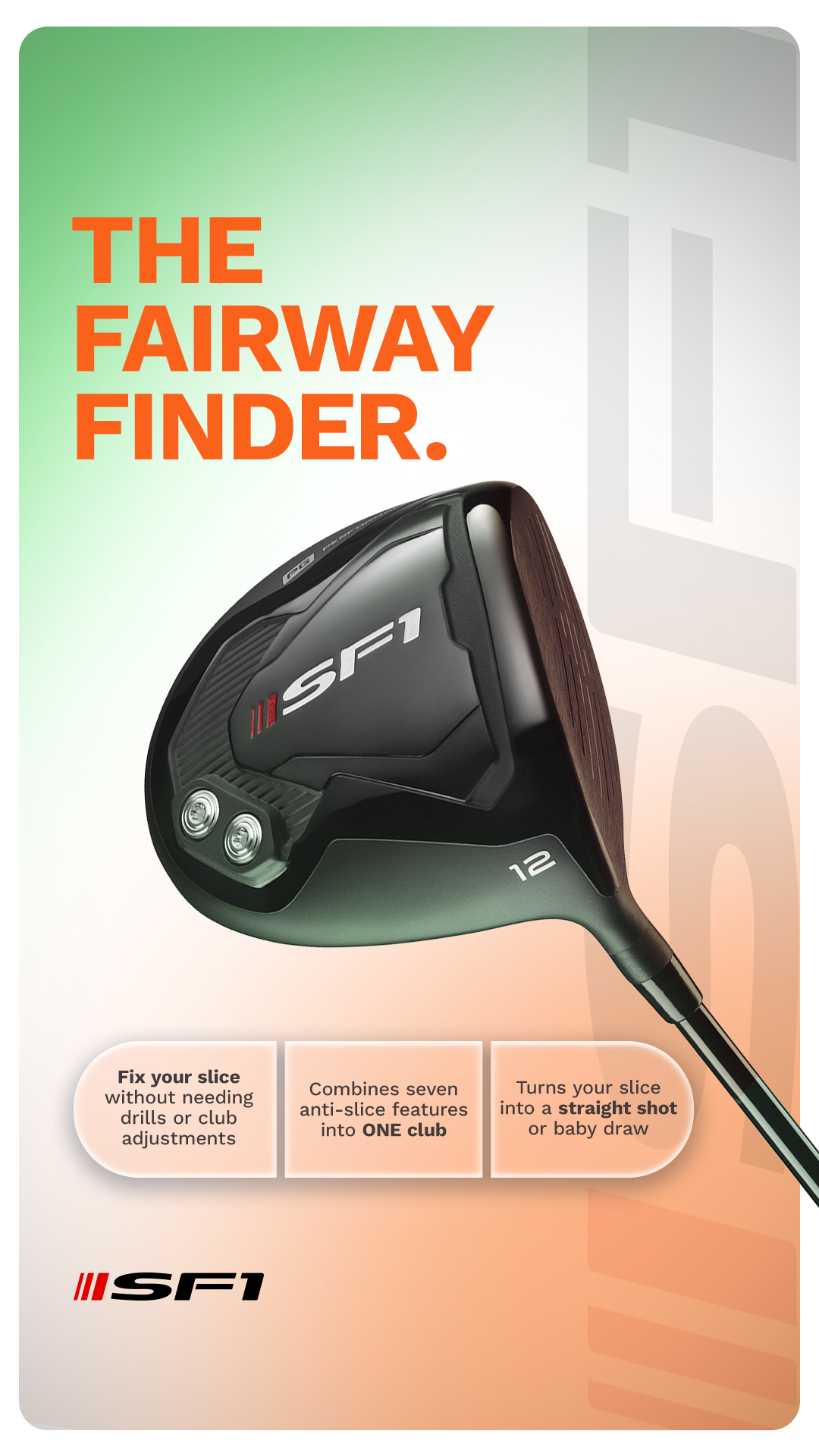 Performance Golf Facebook ad