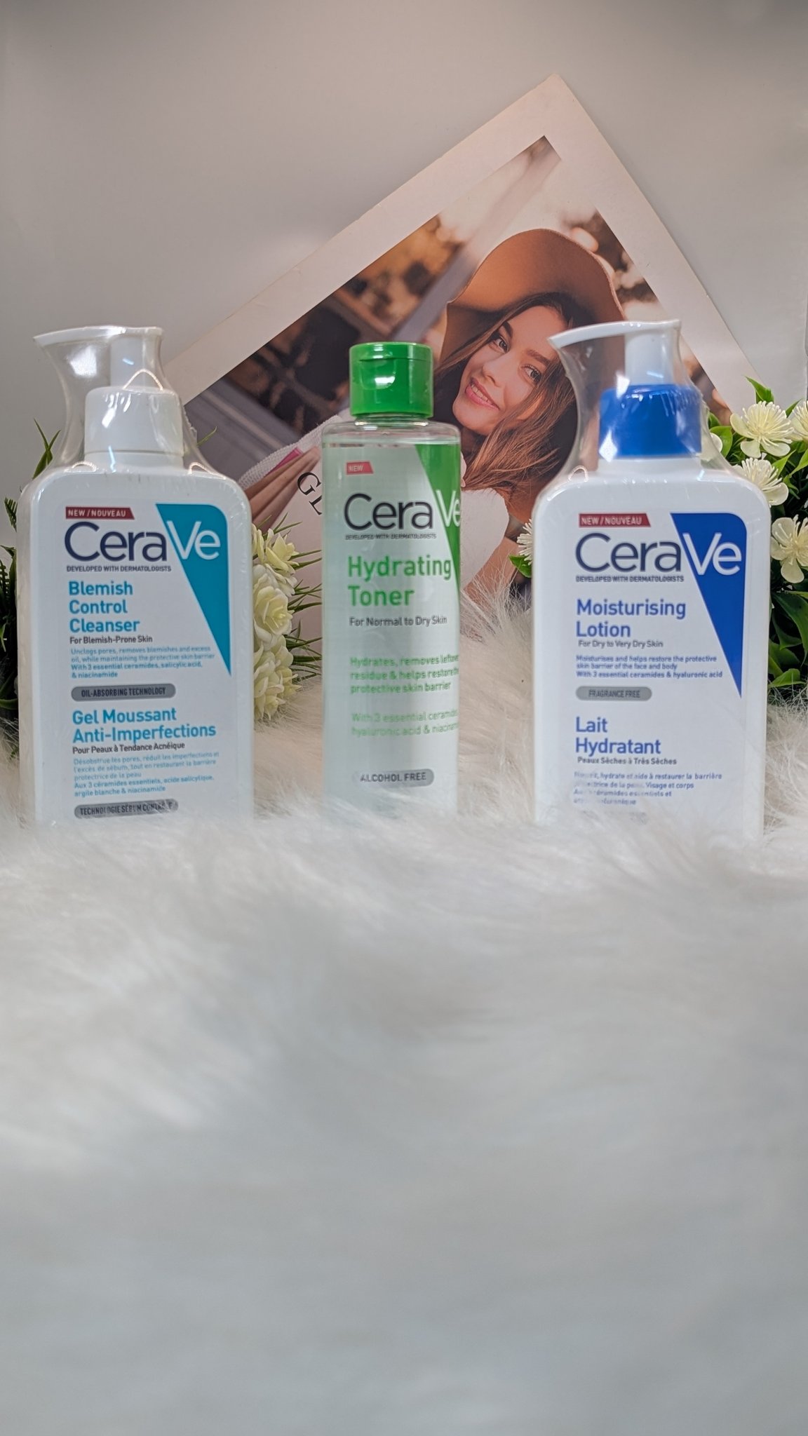Lin Beauty Facebook ad: Peau éclatante, soins de qualité