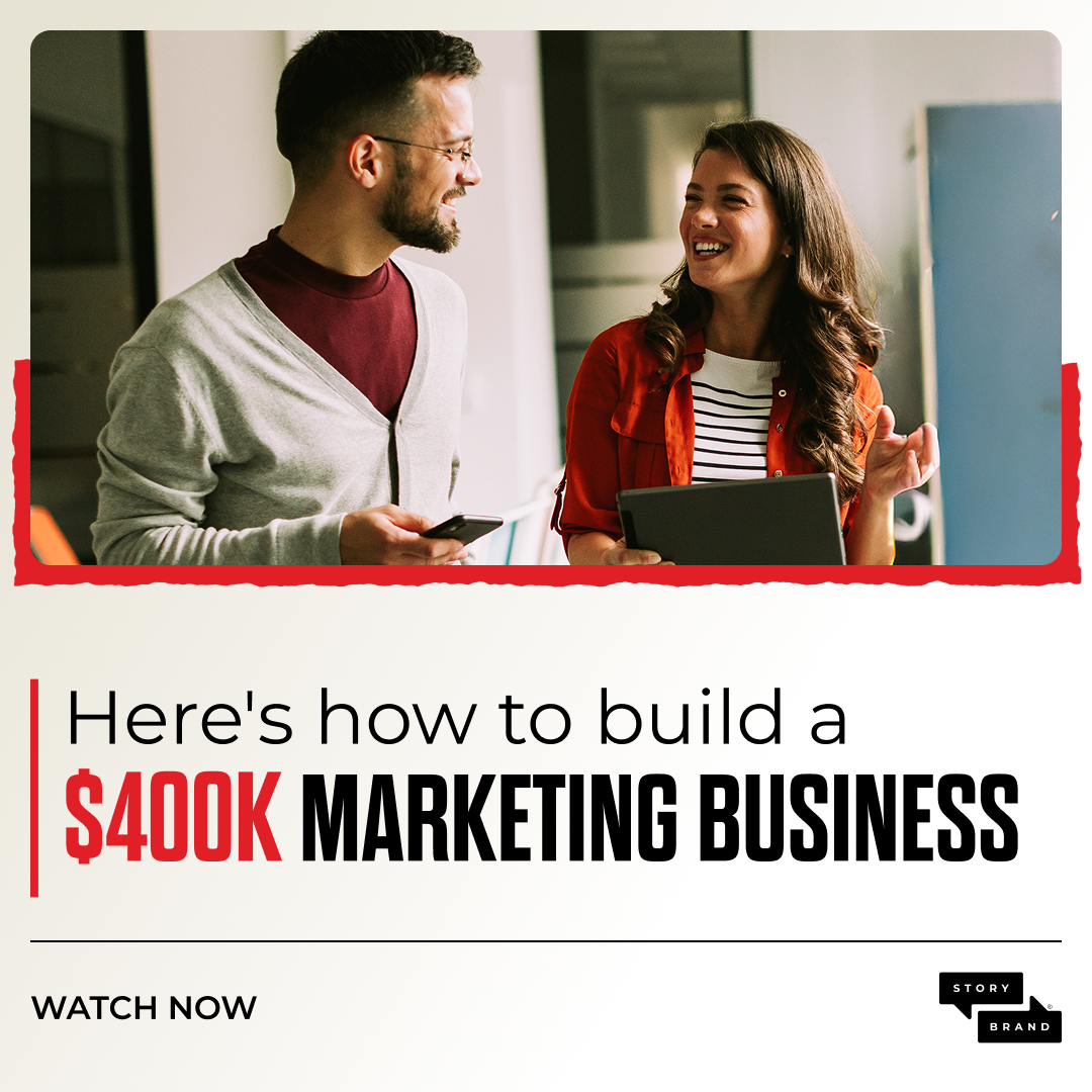 StoryBrand Facebook ad