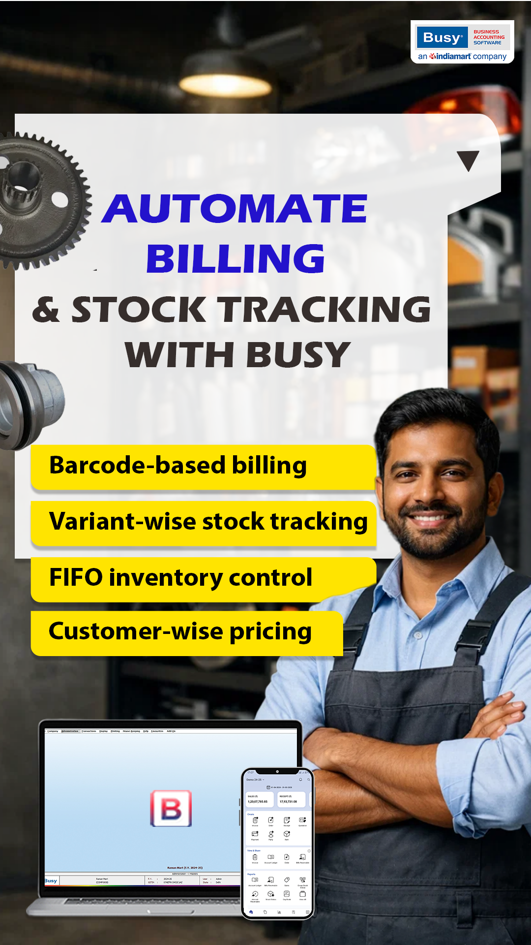 Busy Accounting Software Facebook ad