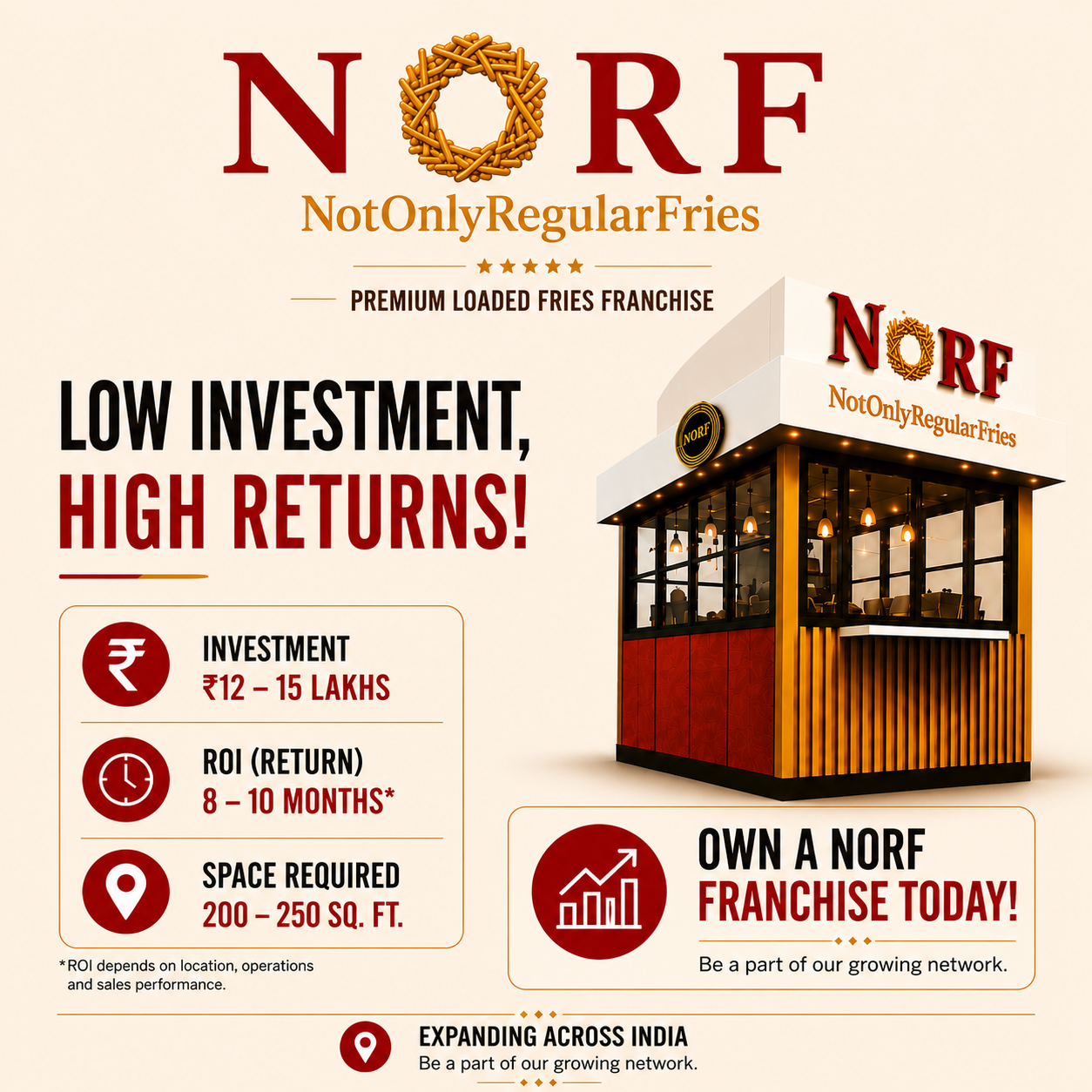 Not Only Regular Fries Facebook ad from Jul 4, 2026