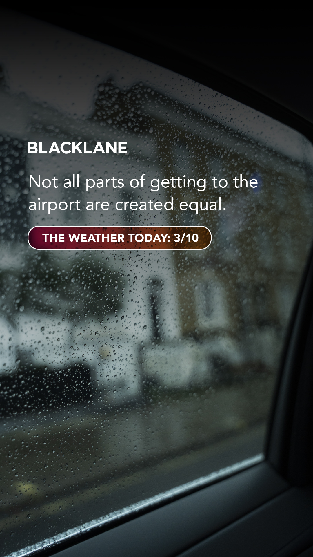Blacklane Facebook ad