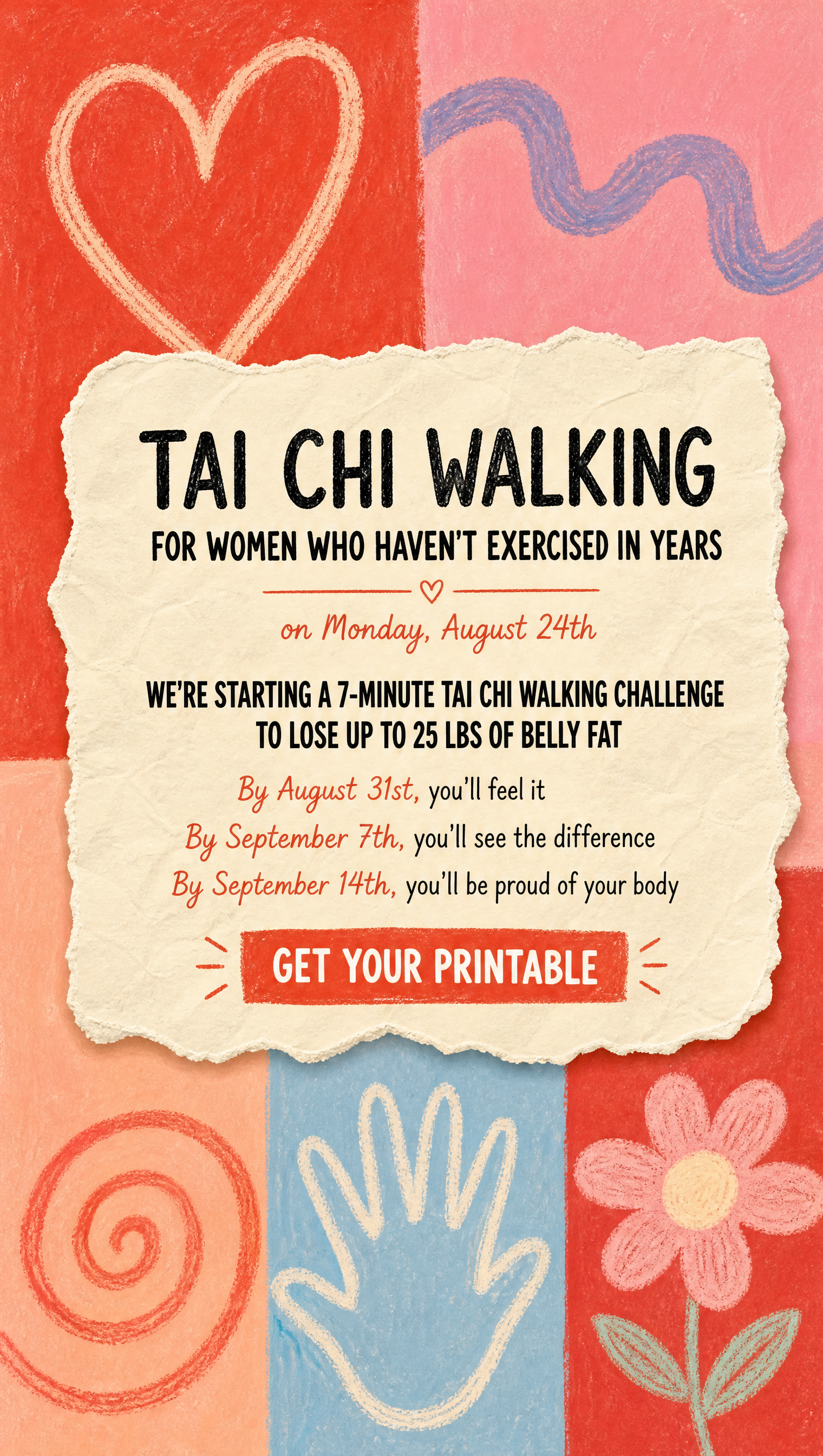 WalkFit Daily Walking Plan Facebook ad