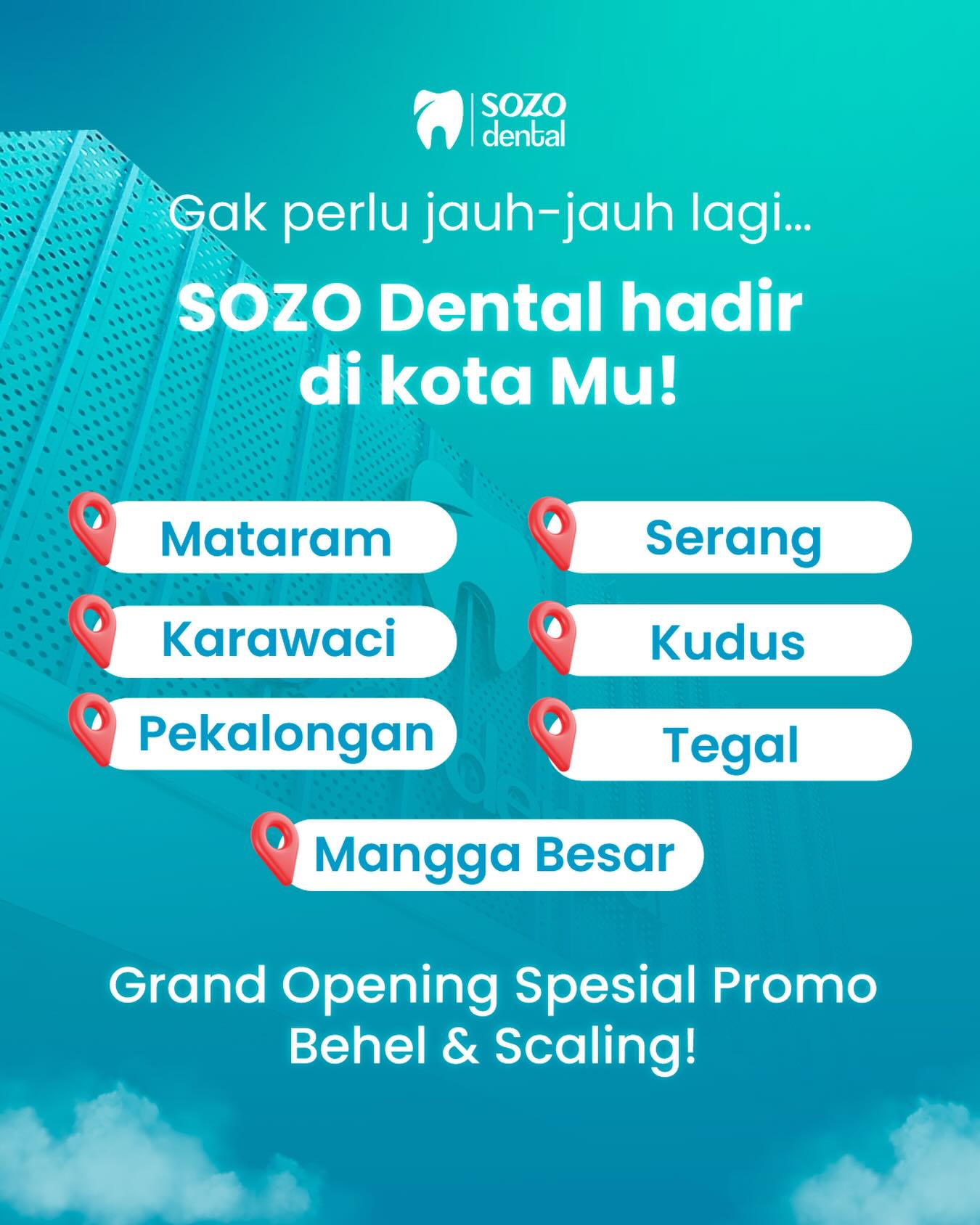Sozo Dental Clinic Facebook ad