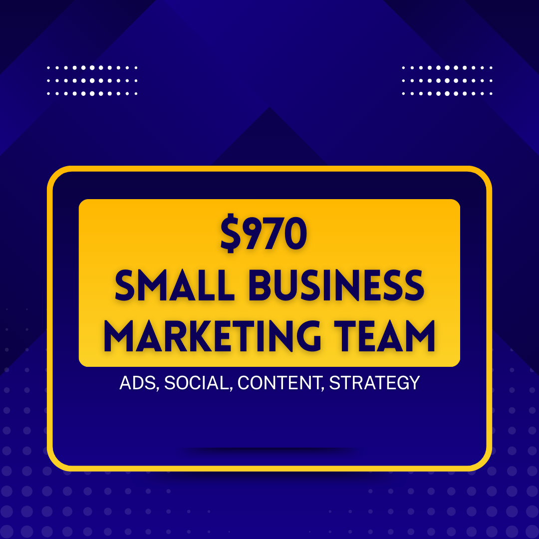 She Reigns Creative Facebook ad: $970 Marketing Team