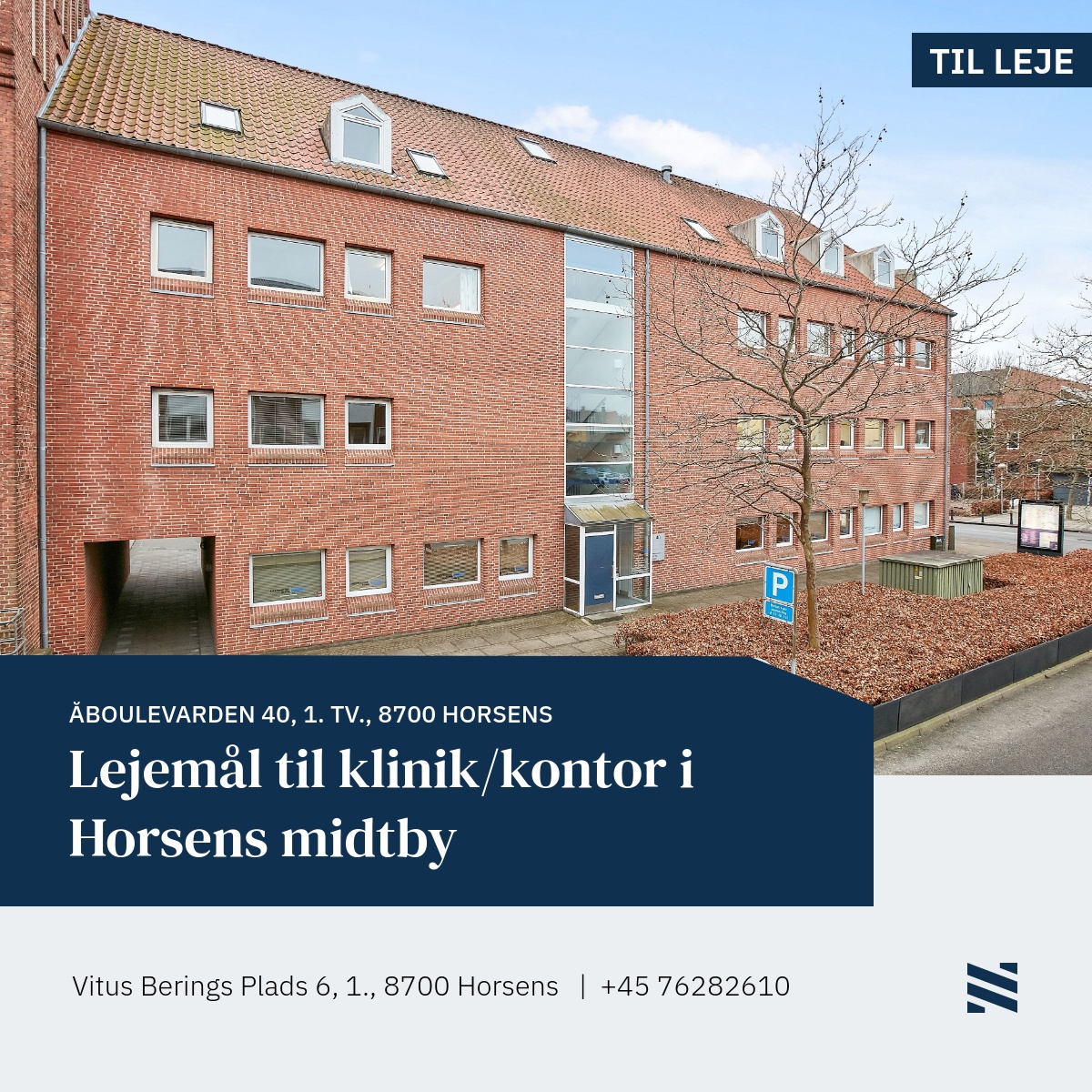 Nordicals Horsens Facebook ad: Åboulevarden 40, 1. tv.