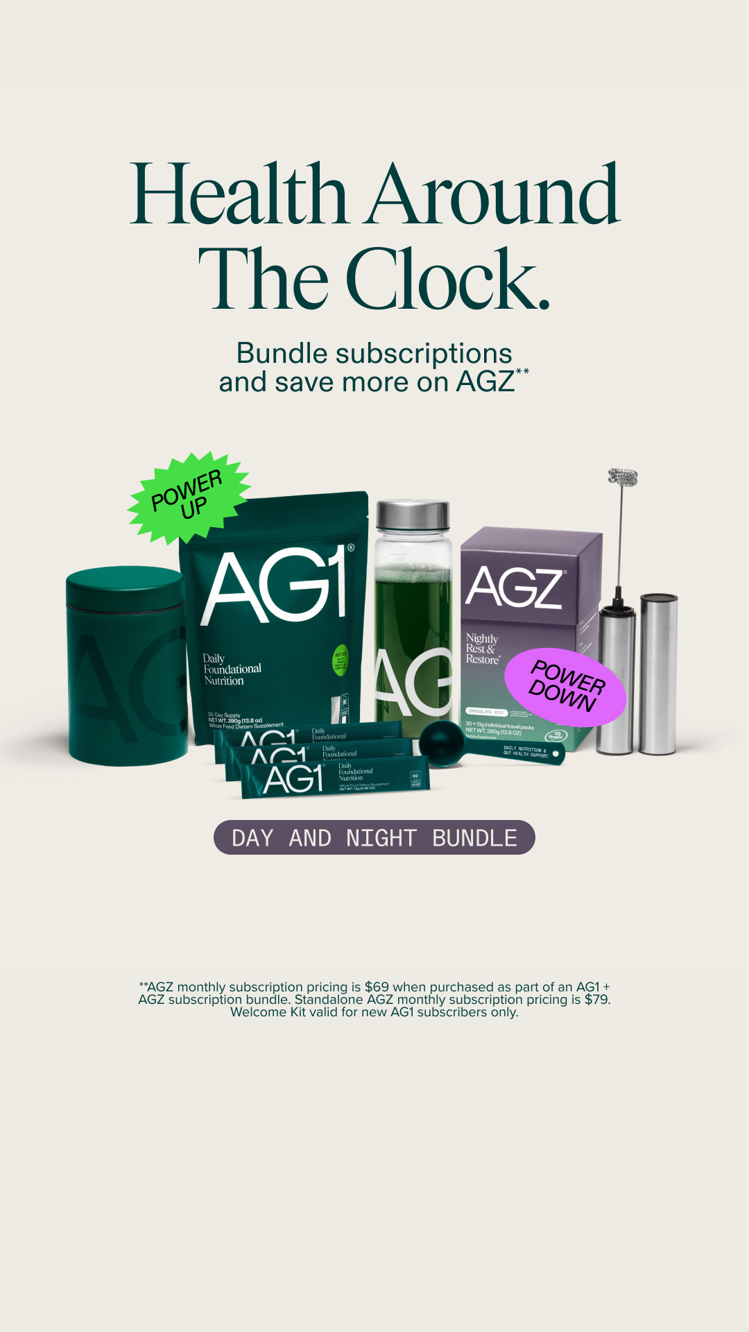 AG1 by Athletic Greens Facebook ad
