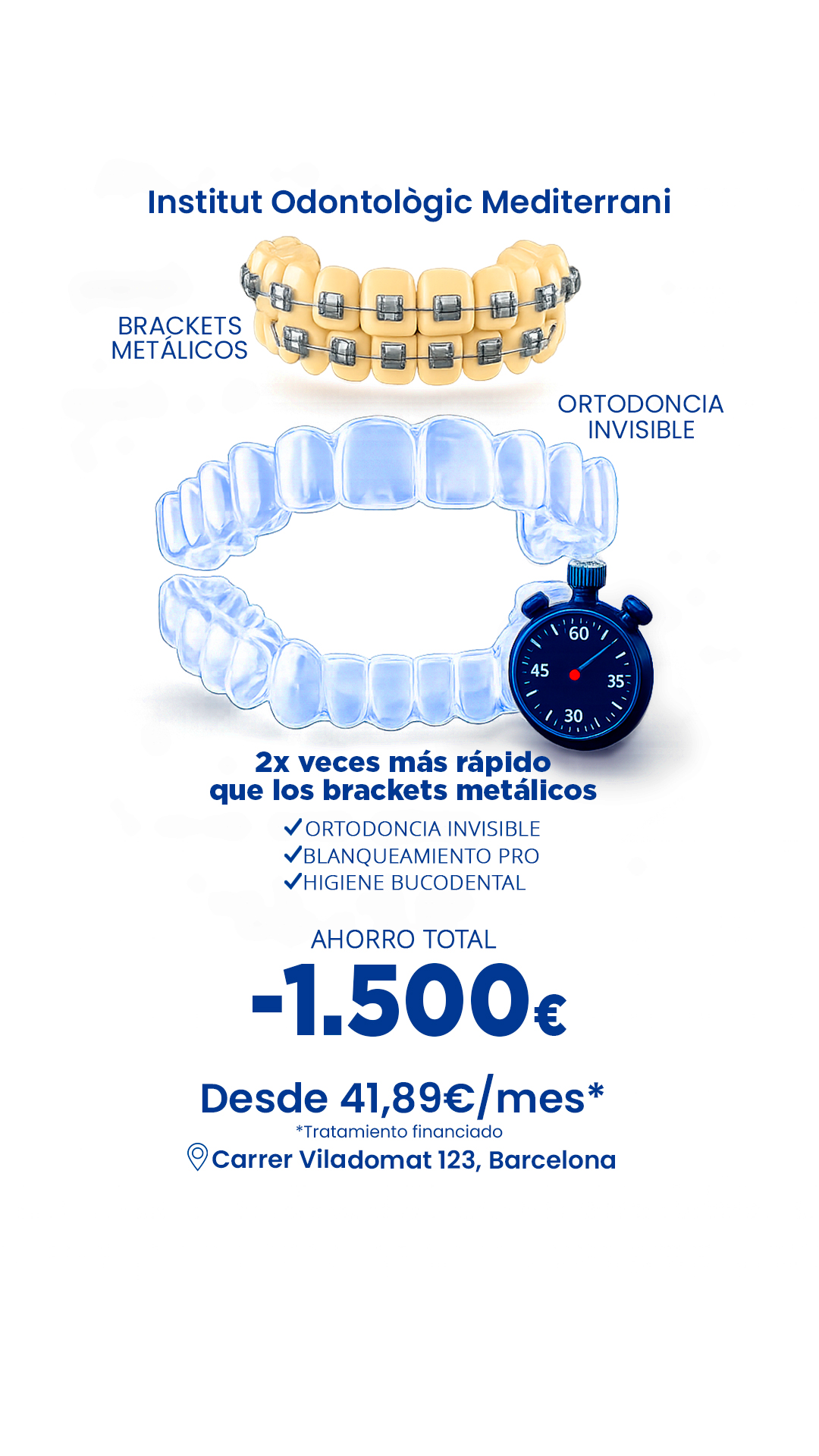 Clínica Dental Viladomat Facebook ad from May 13, 2026