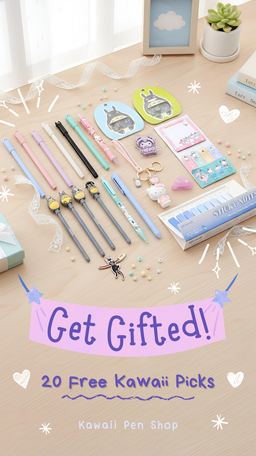 Kawaii Pen Shop Facebook ad