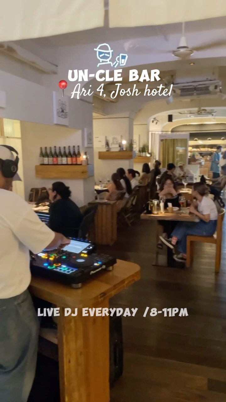Un-cle bar Facebook ad: Step into the vibrant atmosphere Un-cle Bar at…