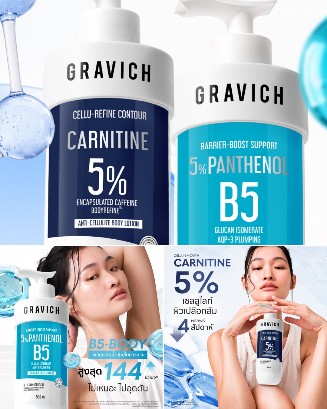 Gravich Facebook ad: NEW BODY CARE SERIES จาก GRAVICH มาแล้ว!