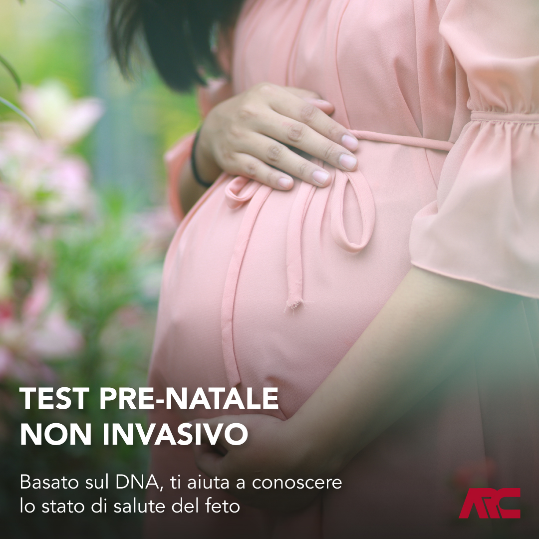 ARC Facebook ad: Test Pre-Natale non invasivo - basato sul DNA.