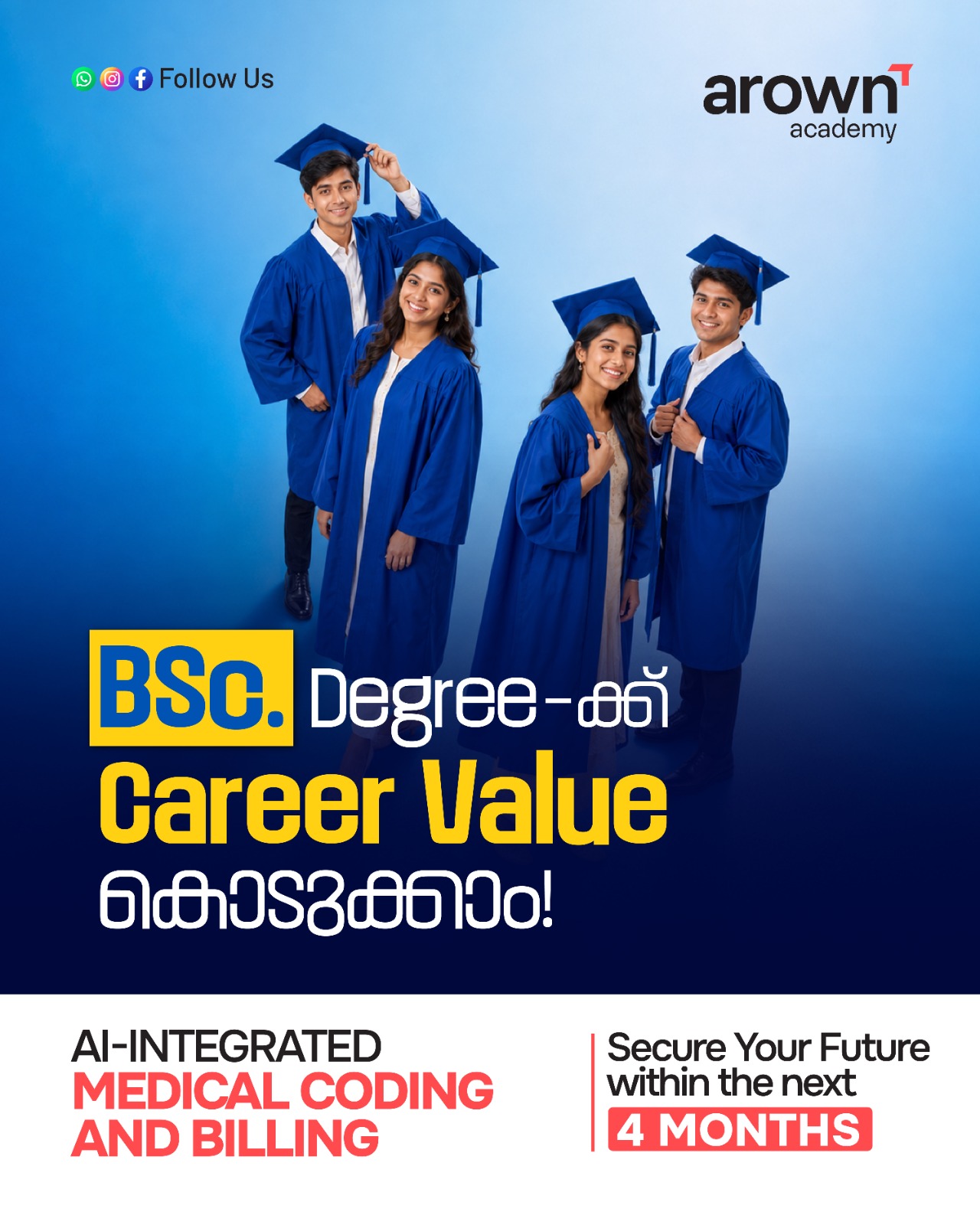 Arown Academy Facebook ad
