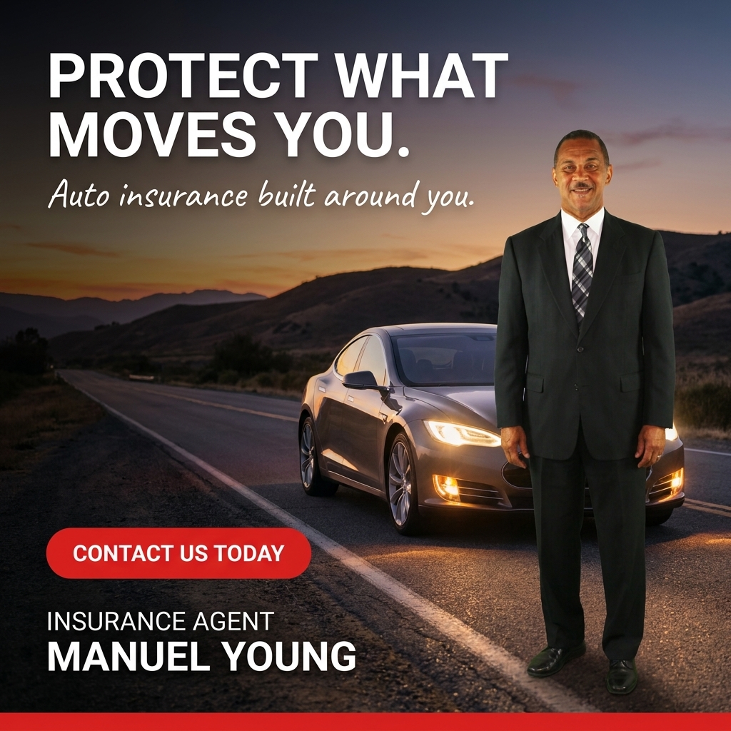 Manuel Young-State Farm Agent Facebook ad