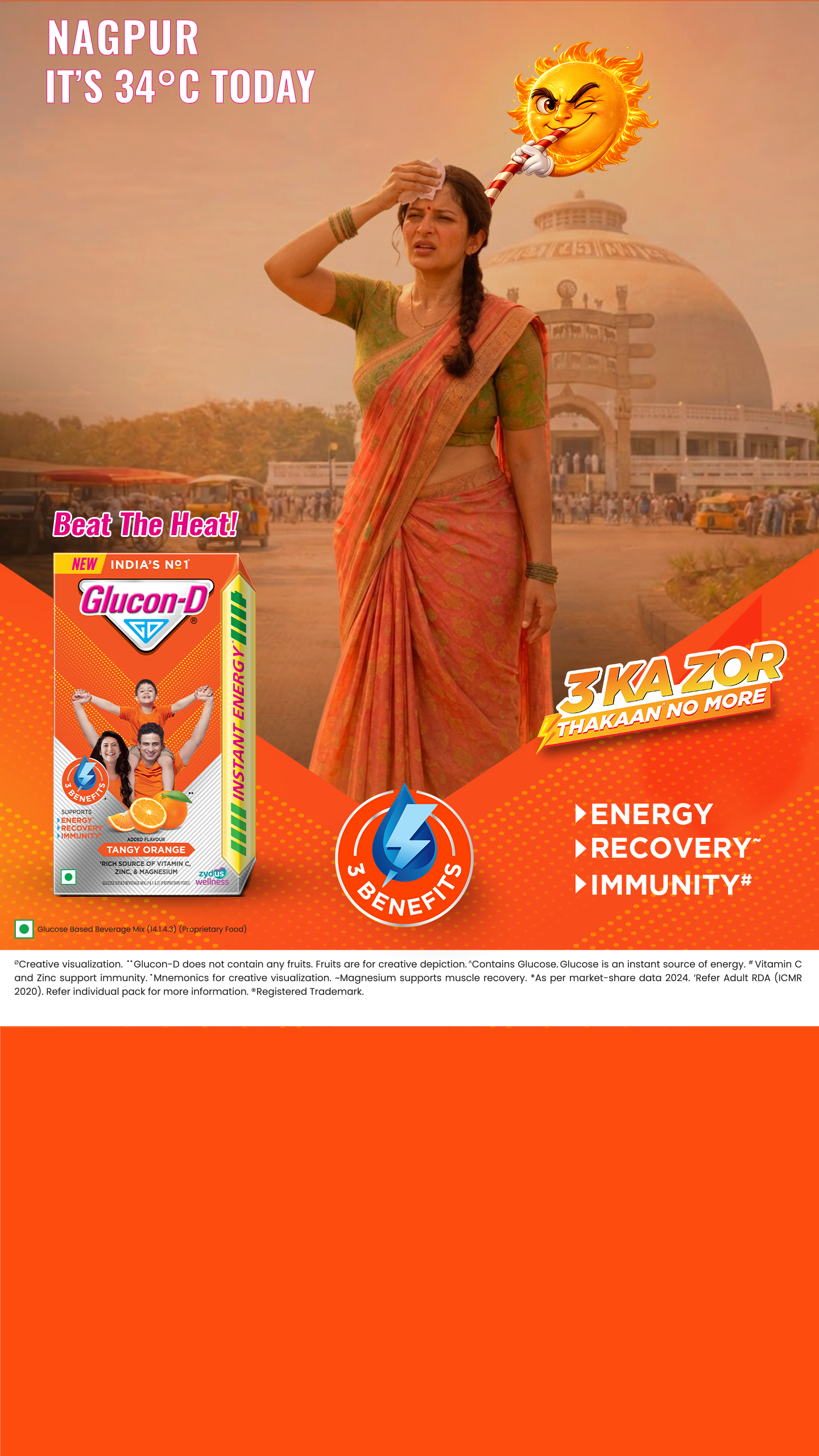 Glucon-D India Facebook ad from May 14, 2026