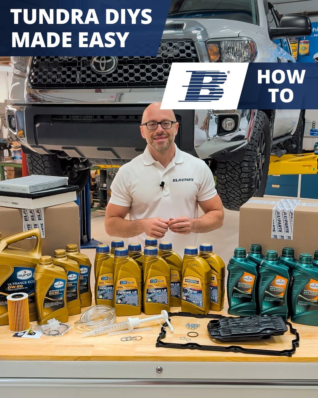 Blauparts Facebook ad: Watch Free Tundra DIY Guides