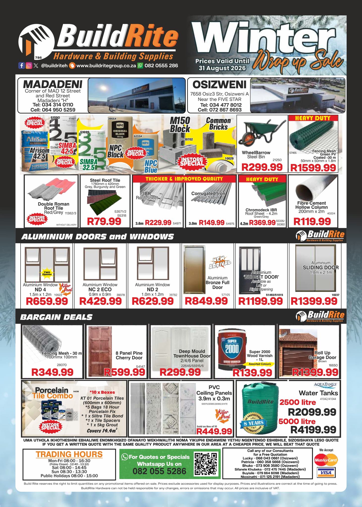 Build Rite Hardware Facebook ad