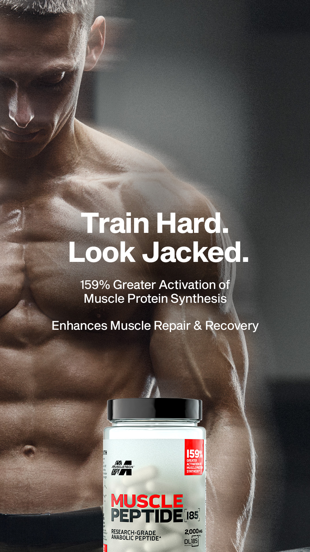 MuscleTech Facebook ad