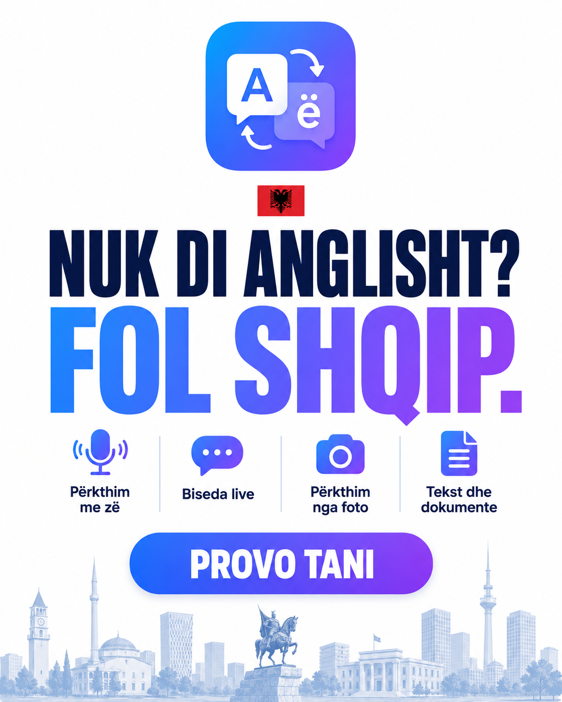 Trusted App Facebook ad: All Language Translator Fast