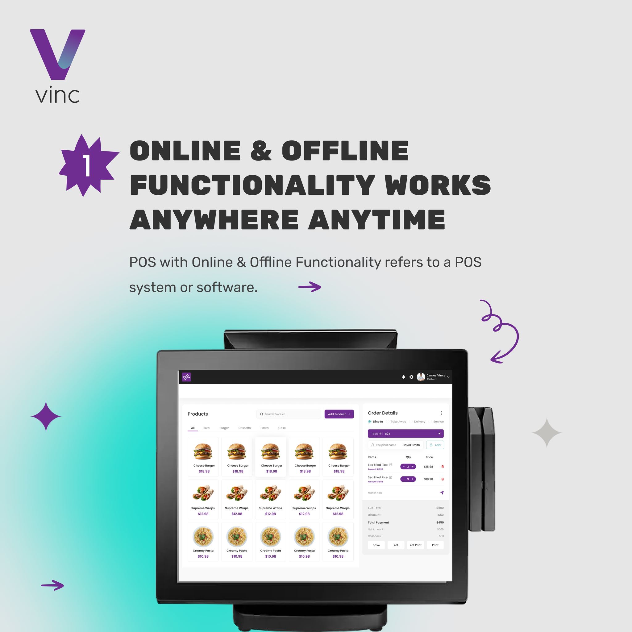 VINC RMS Facebook ad: Chat with us