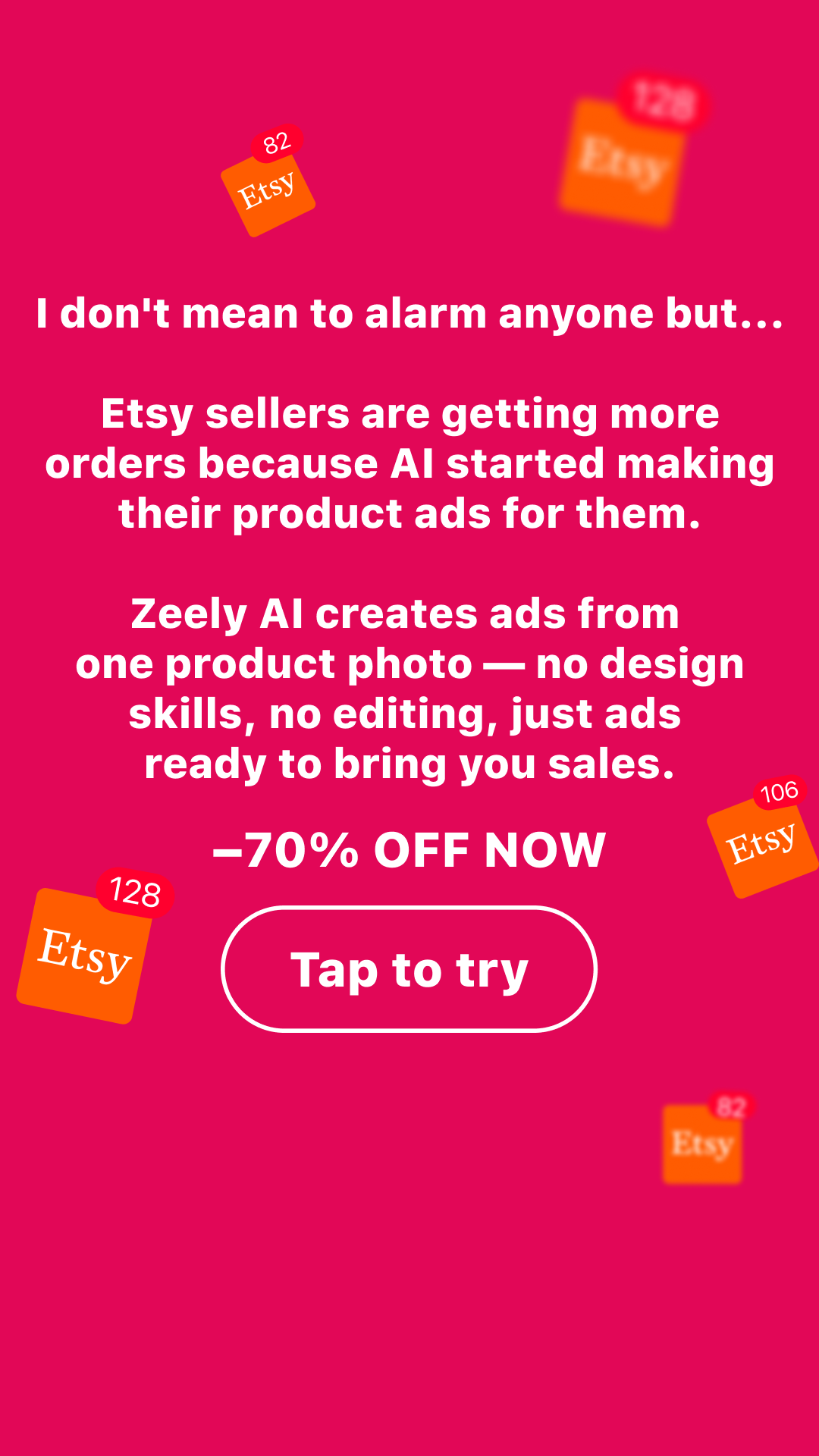 Zeely: AI Ads Maker Facebook ad