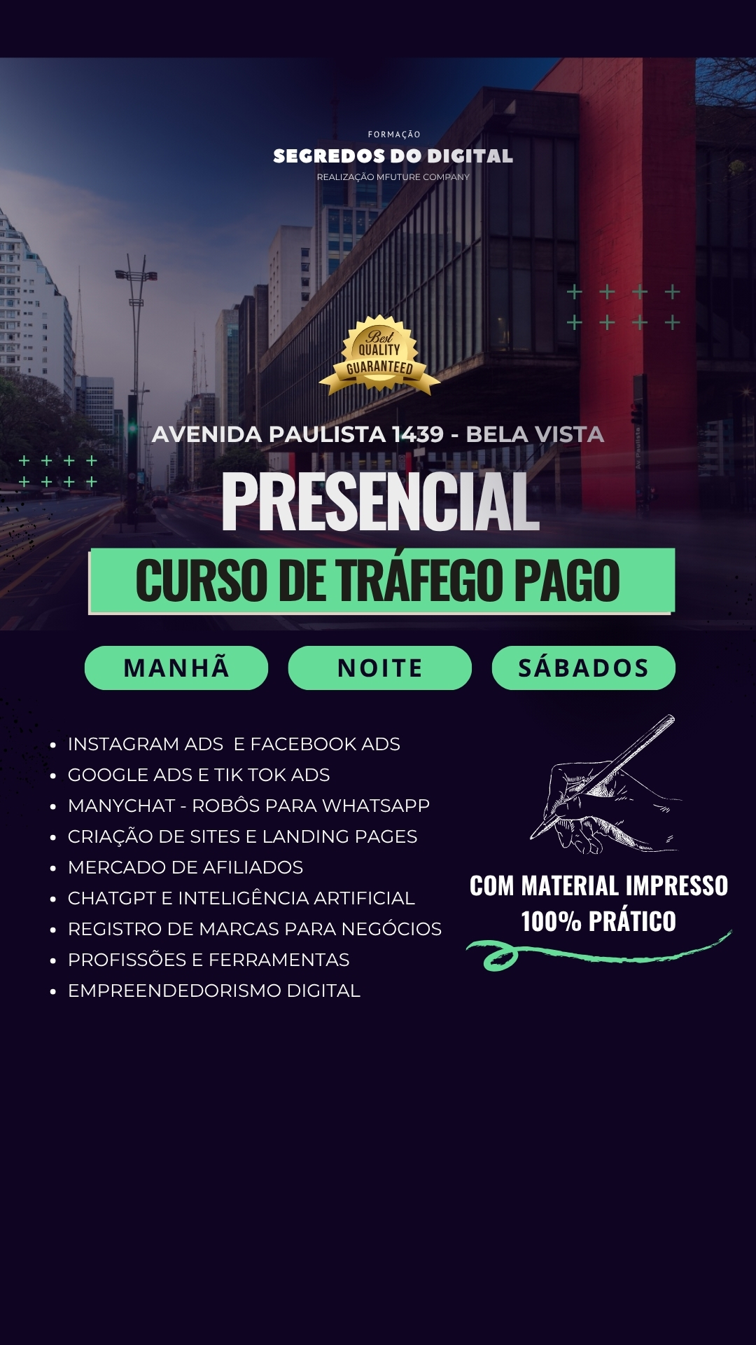 Leonardo Rodrigues Facebook ad from Mar 16, 2026