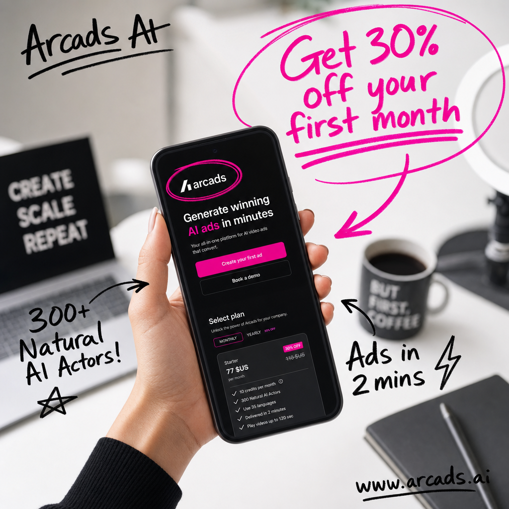 Arcads AI - Newsletter   Facebook ad