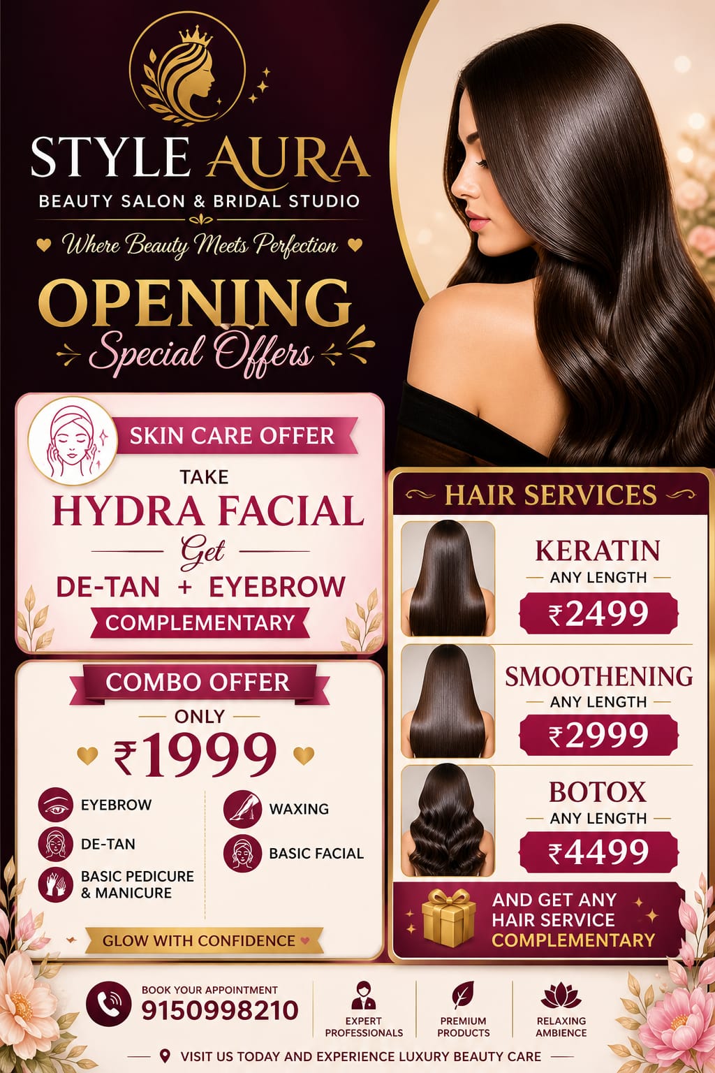 Style Aura Facebook ad