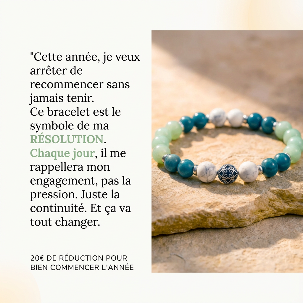 Namasté Lithothérapie Facebook ad