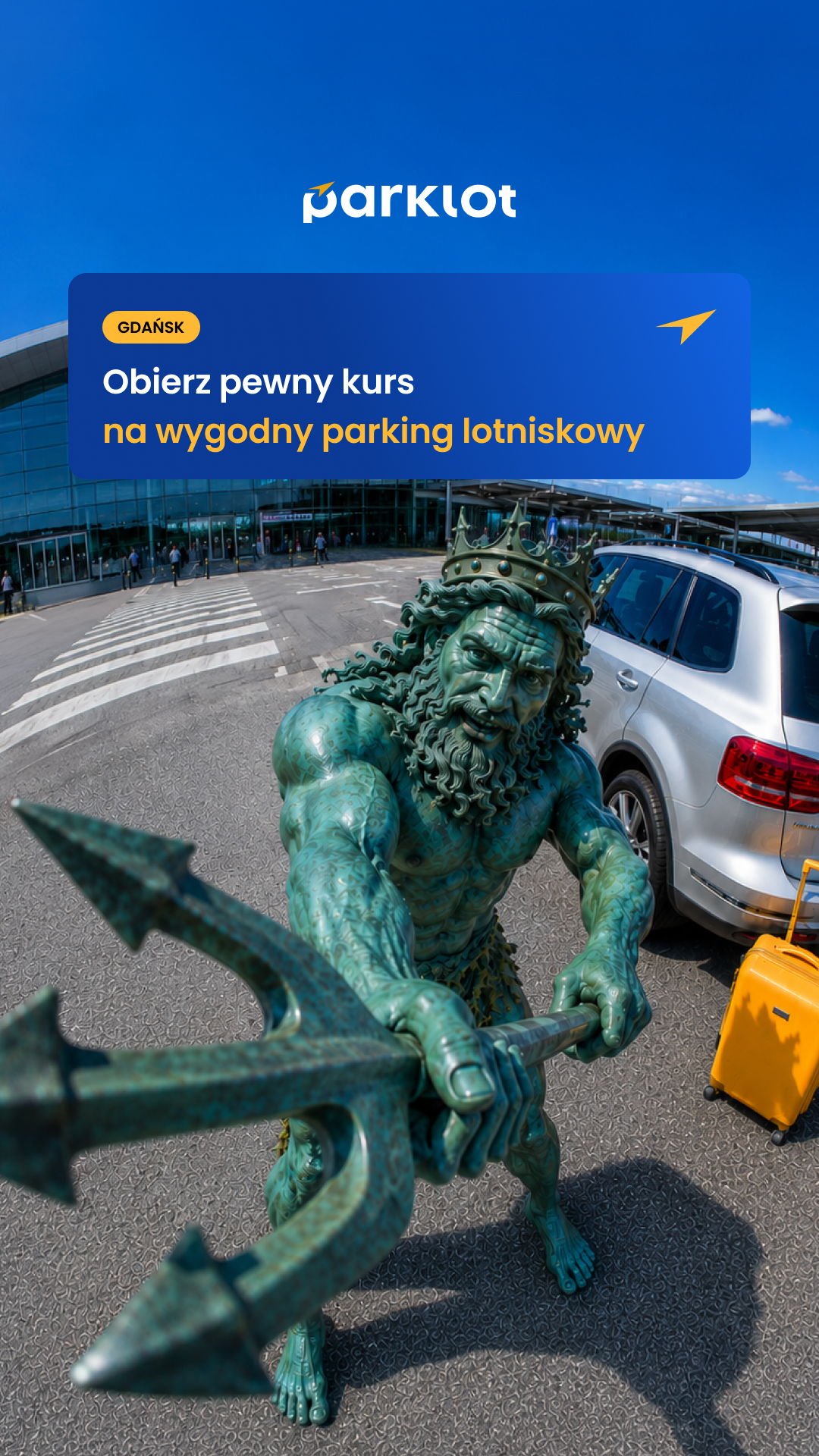 Sieć Parkingów Lotniskowych PARKLOT Facebook ad