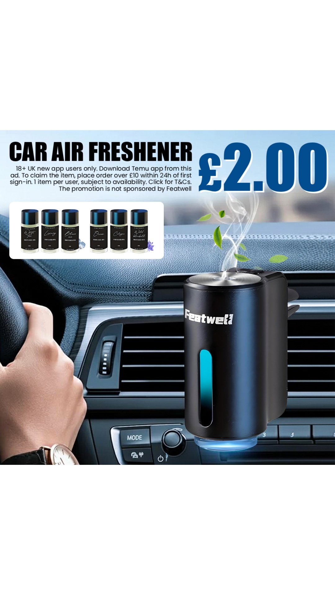 Temu Brazil Facebook ad: Top Auto Trends UK