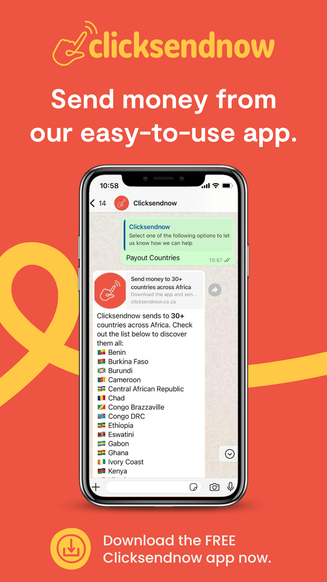 Clicksendnow Facebook ad