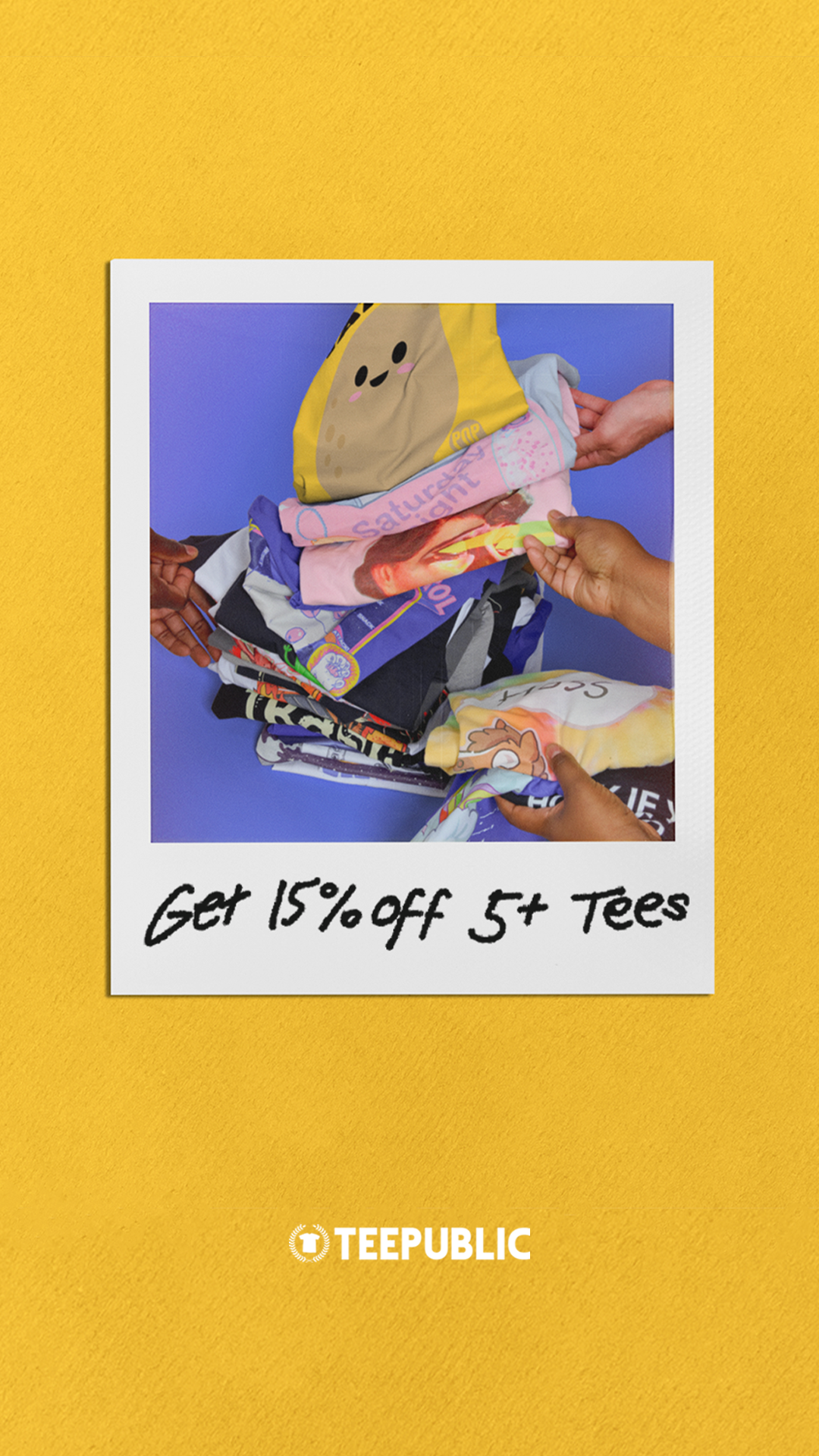 TeePublic.com Facebook ad