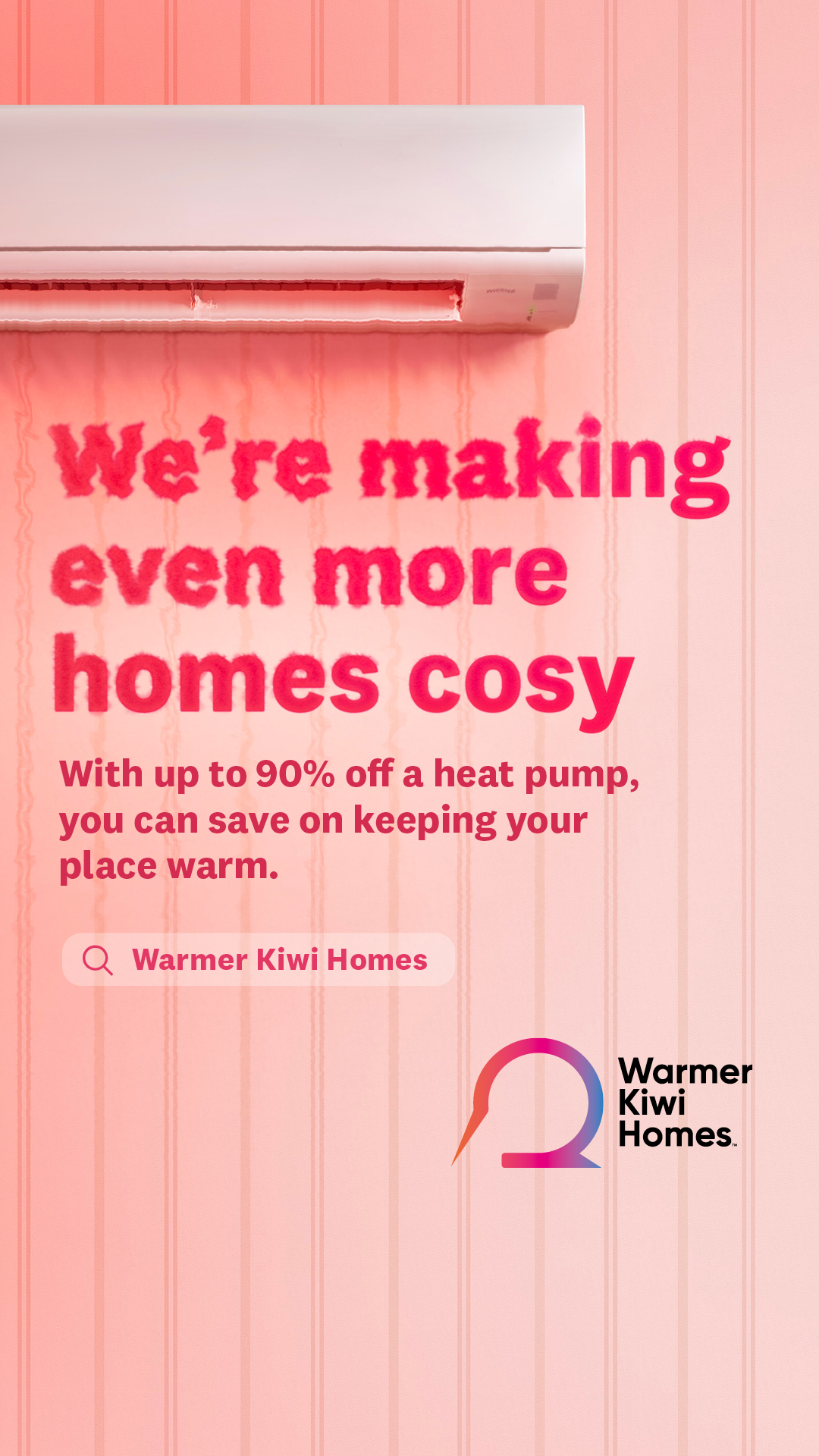 Warmer Kiwi Homes Facebook ad from Apr 30, 2026