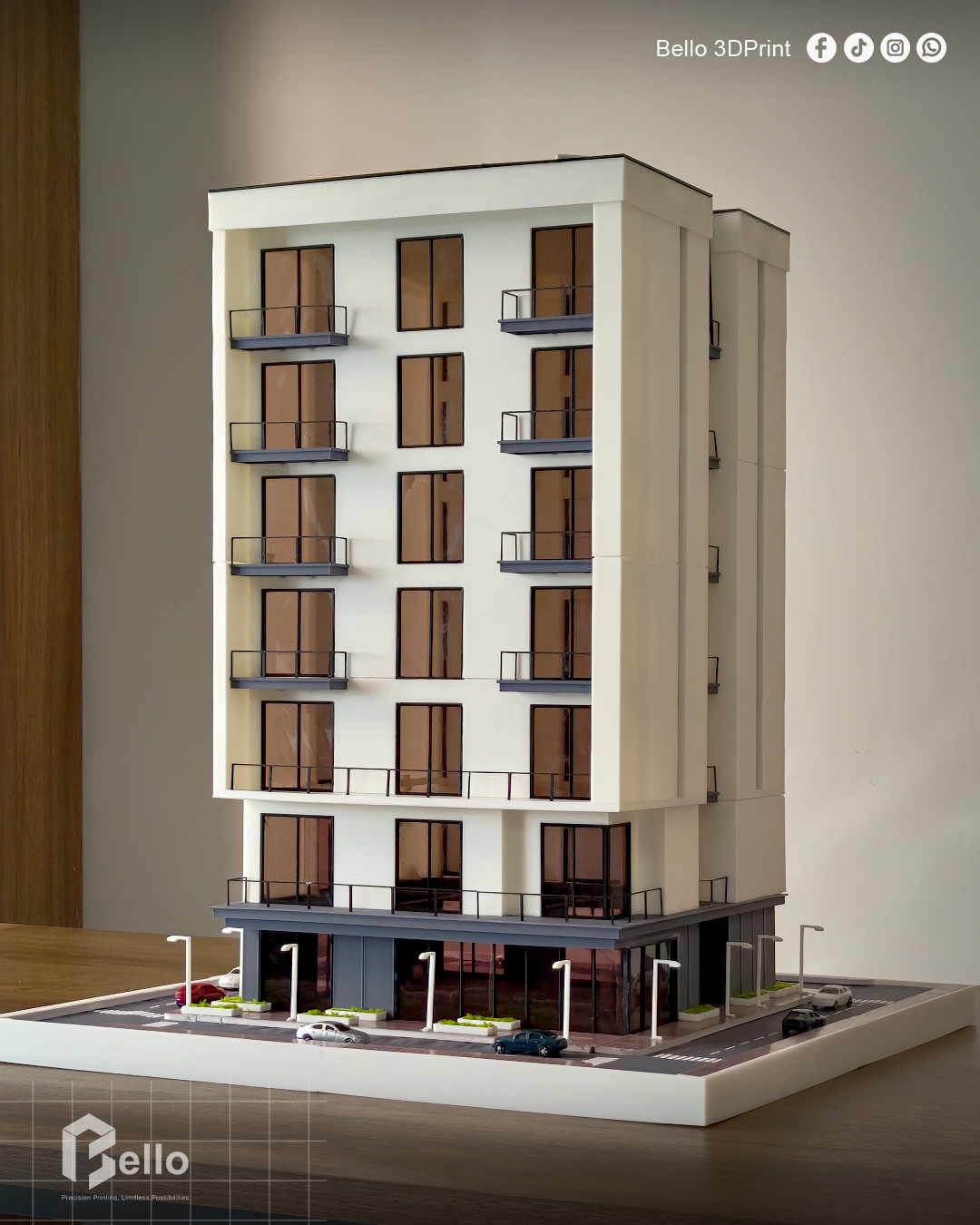 Bello 3D Facebook ad