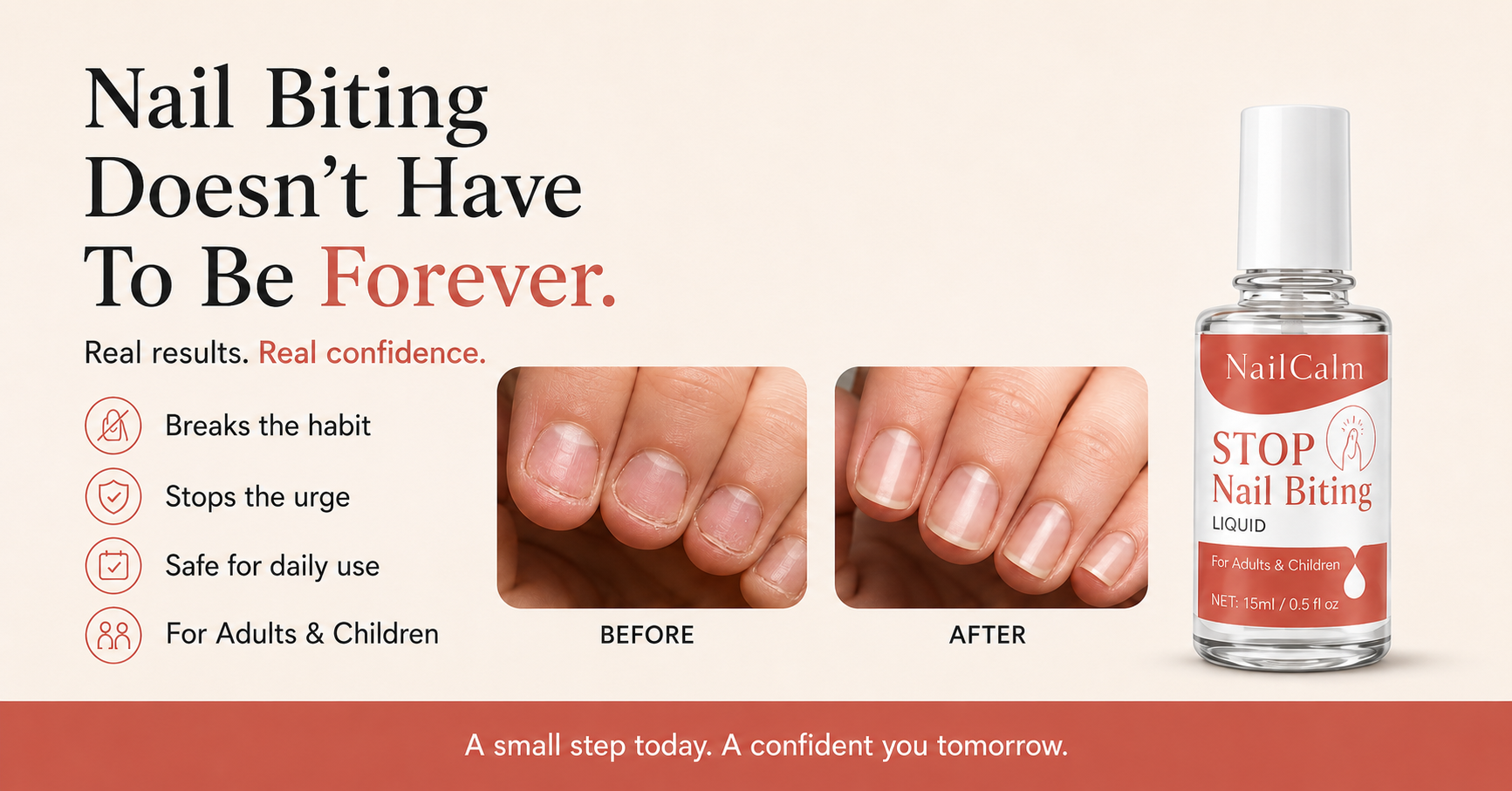 NailCalm Facebook ad from May 10, 2026